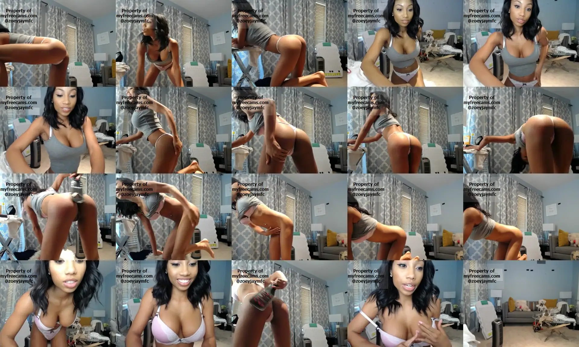 ZoeyJay photo contact sheet