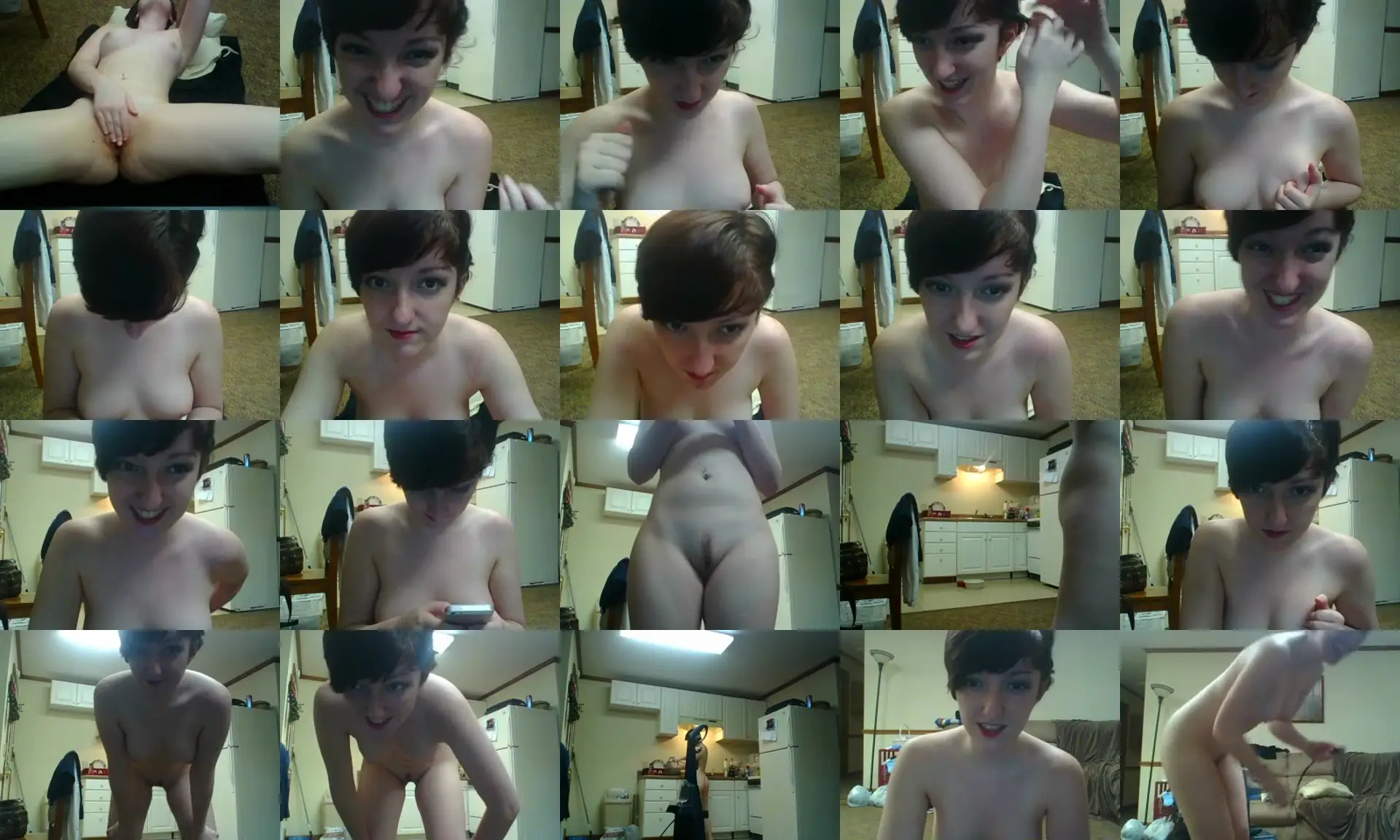 SweetSxyGamer photo contact sheet