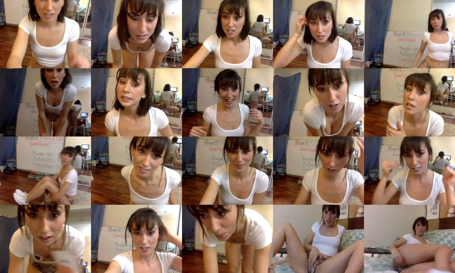 AmeliaCate photo contact sheet