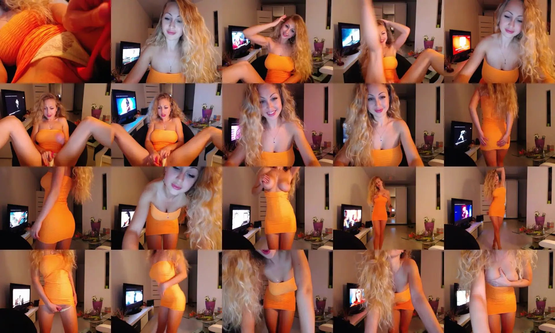 AriannaSecret photo contact sheet