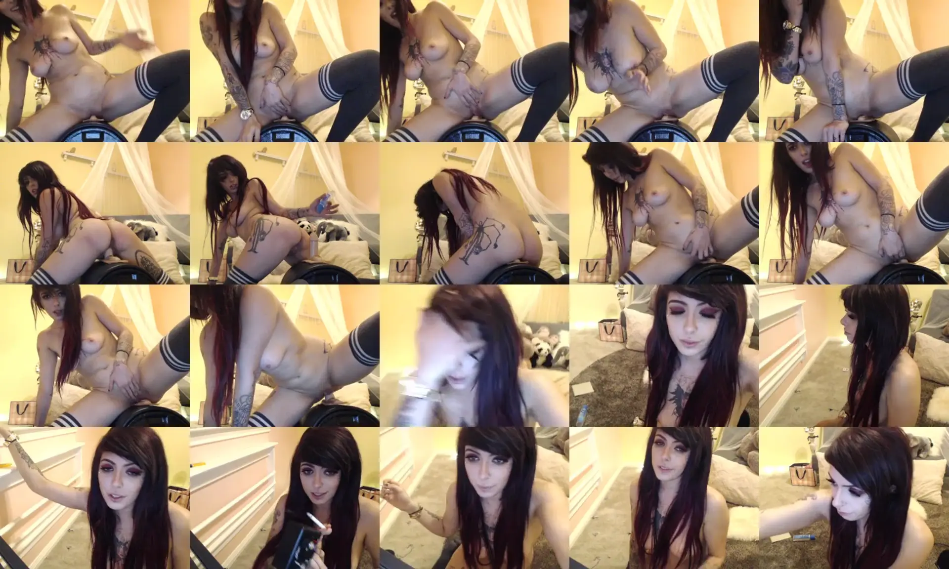 LunaMarie photo contact sheet