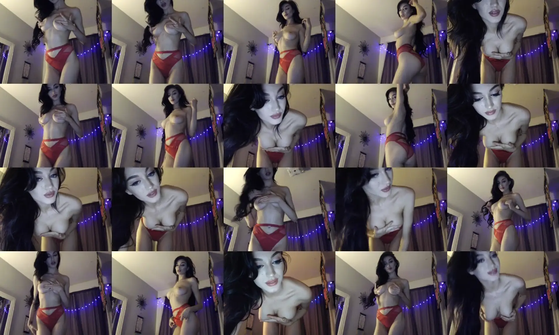 feralkittenn photo contact sheet