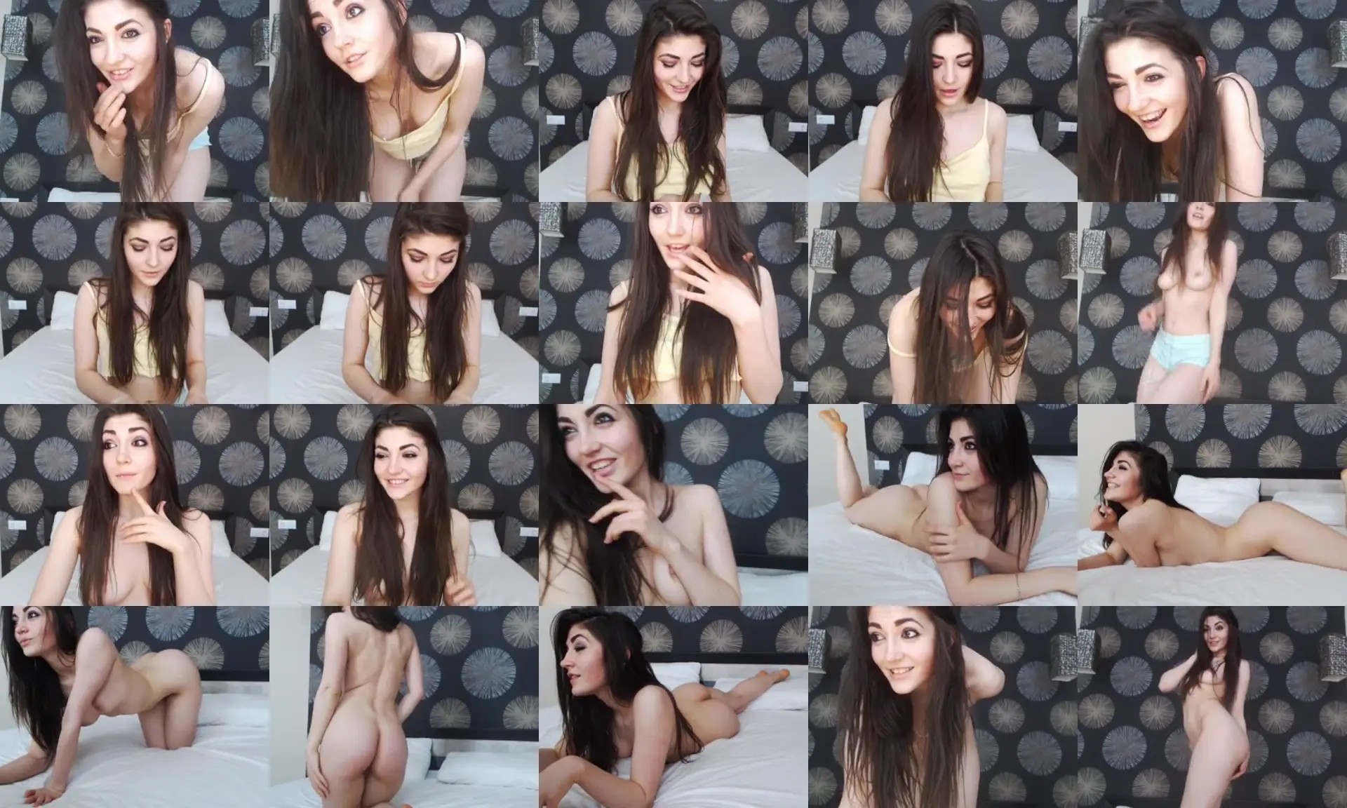 Emmie photo contact sheet