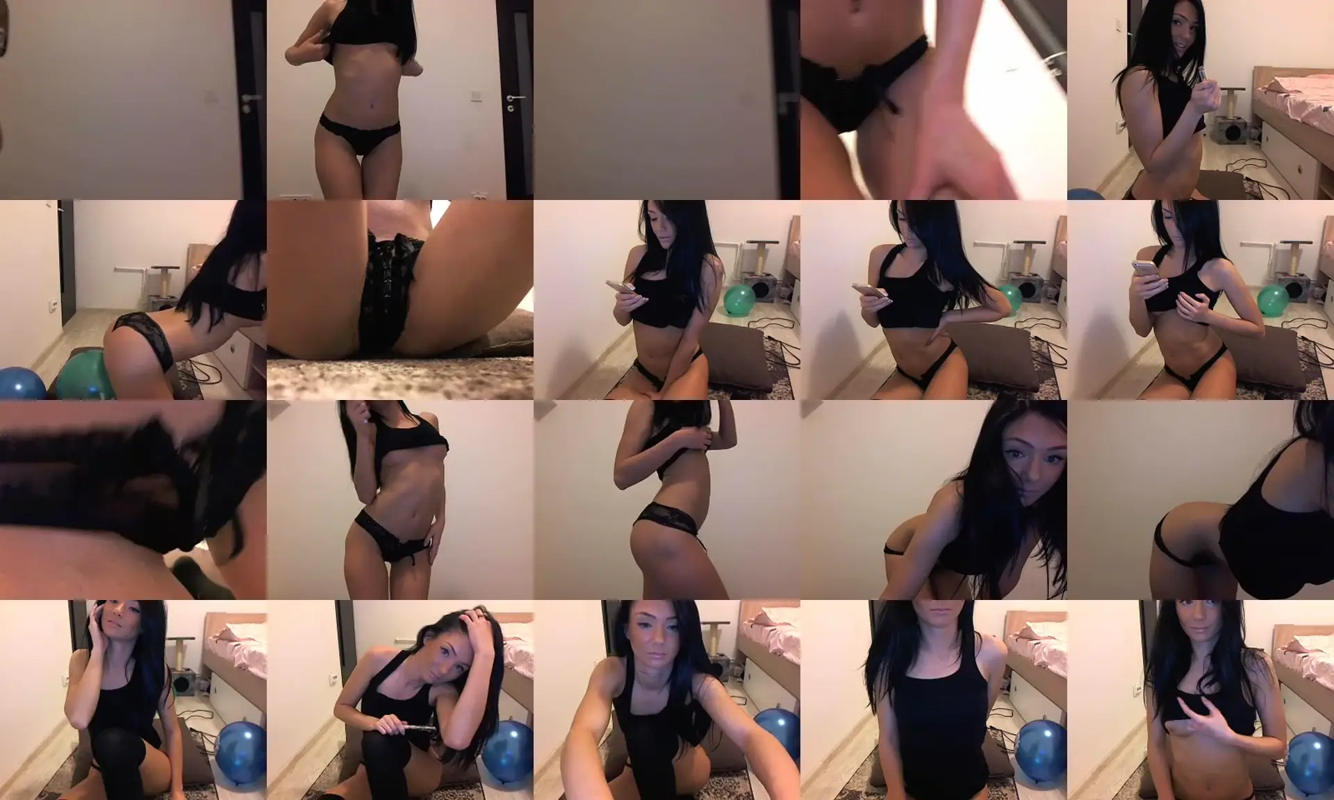 Yveline photo contact sheet