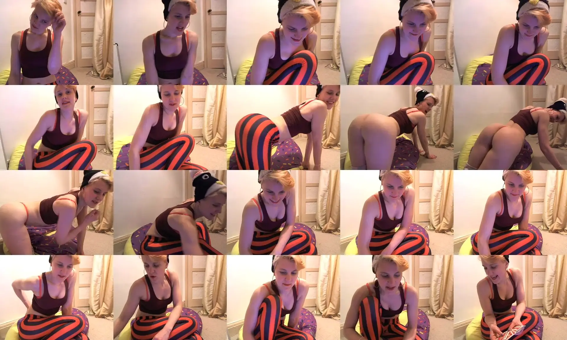 A_NORMAL_GIRL photo contact sheet