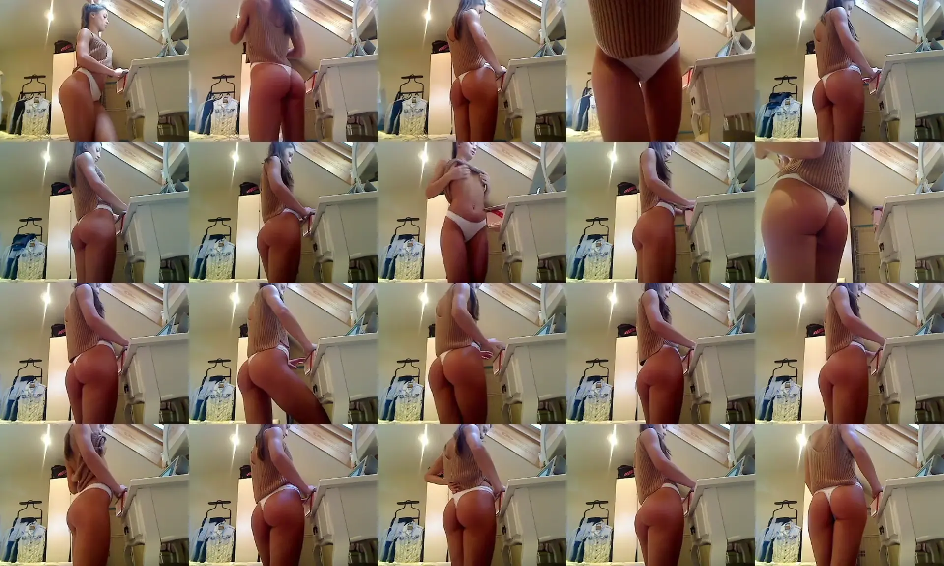 minifashion photo contact sheet