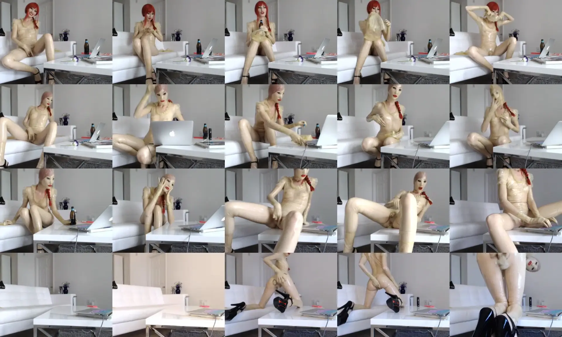 LatexGame photo contact sheet