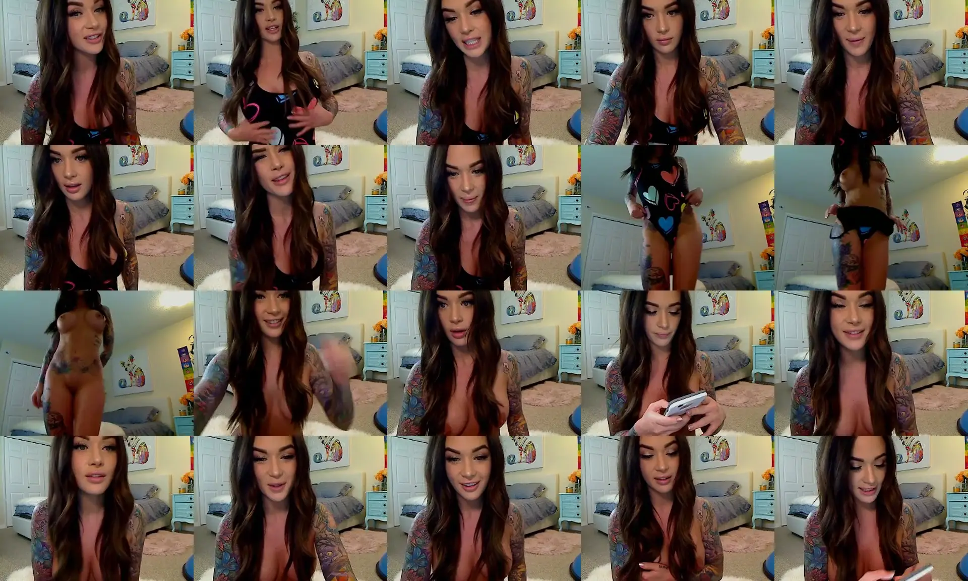 Tattgoddess photo contact sheet