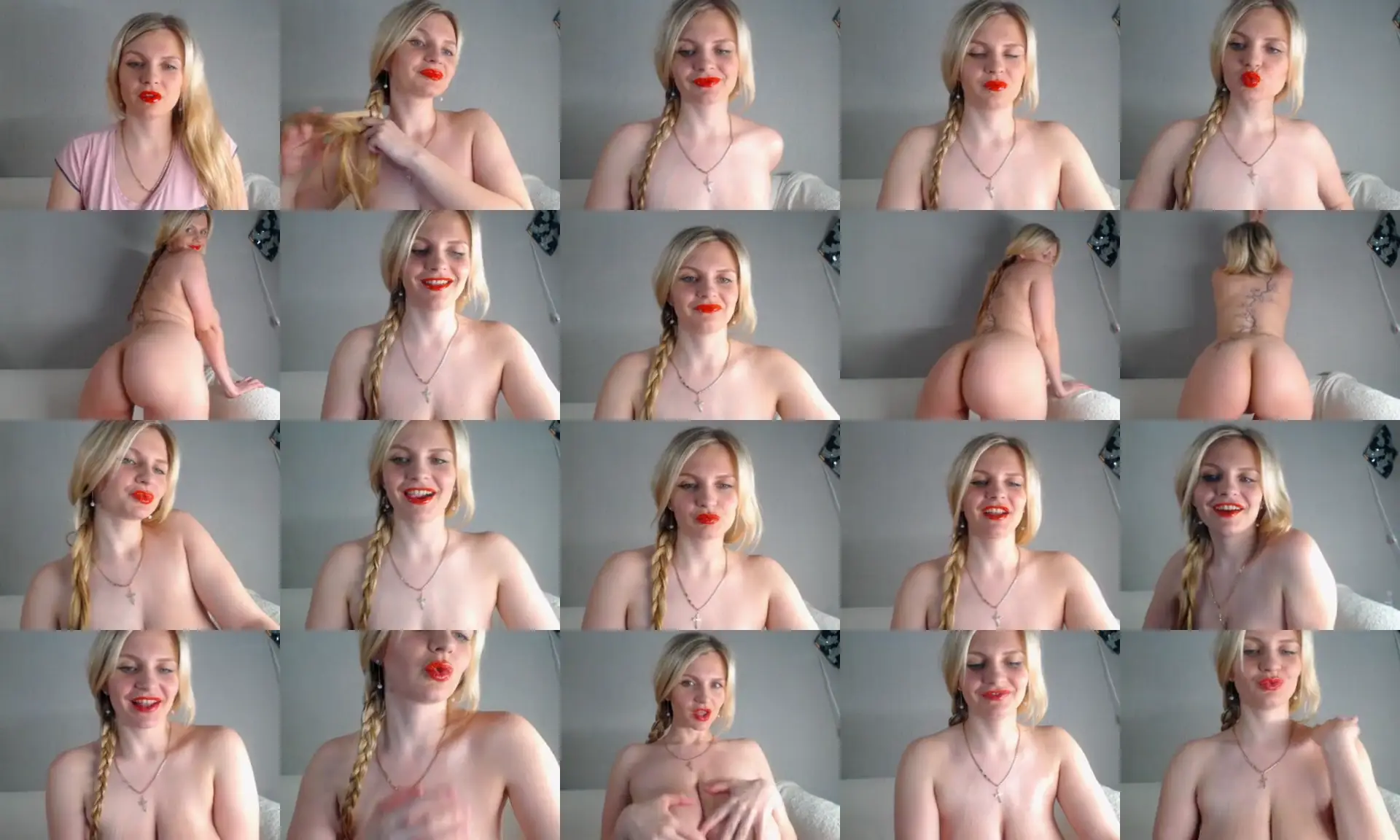 XBettyX photo contact sheet