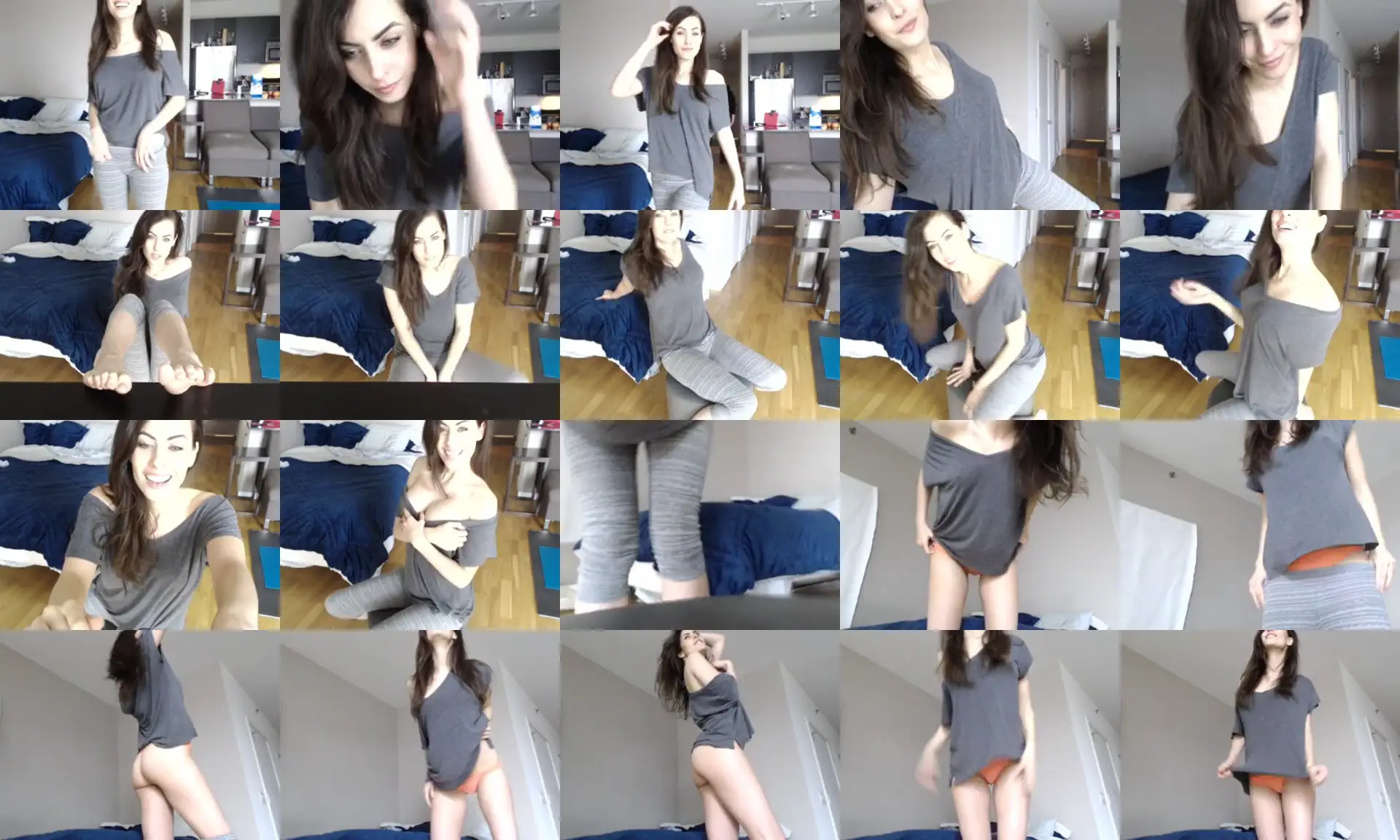 Pornhub photo contact sheet