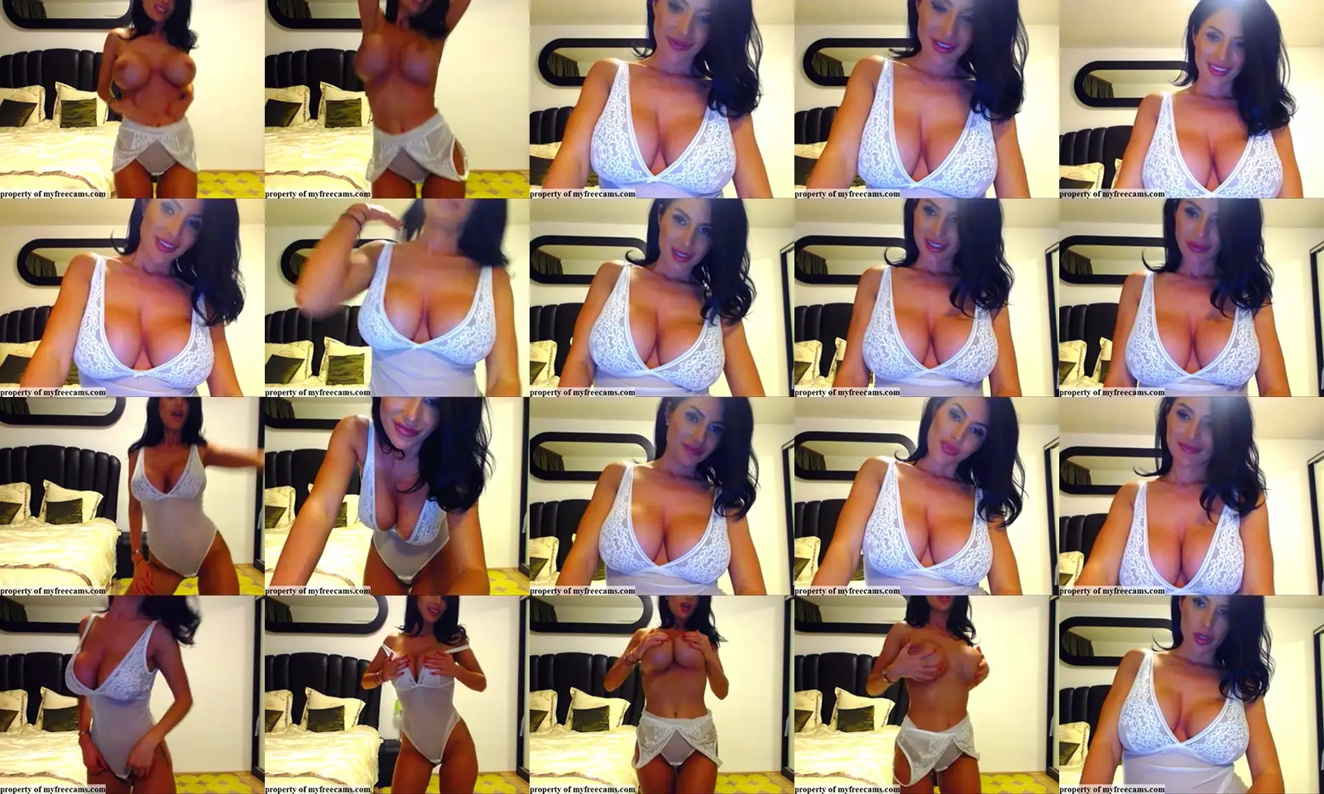 SweetAyllineX photo contact sheet