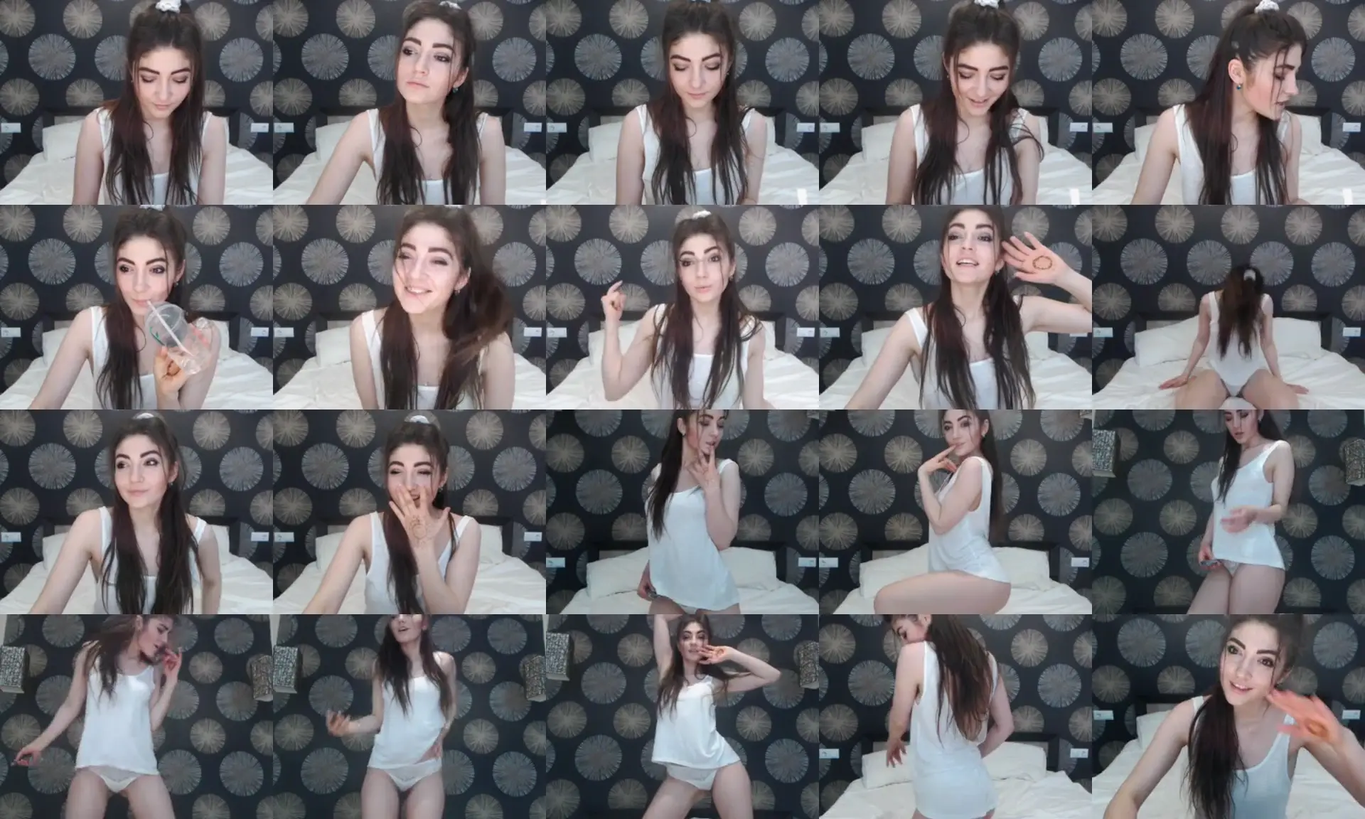 Emmie photo contact sheet