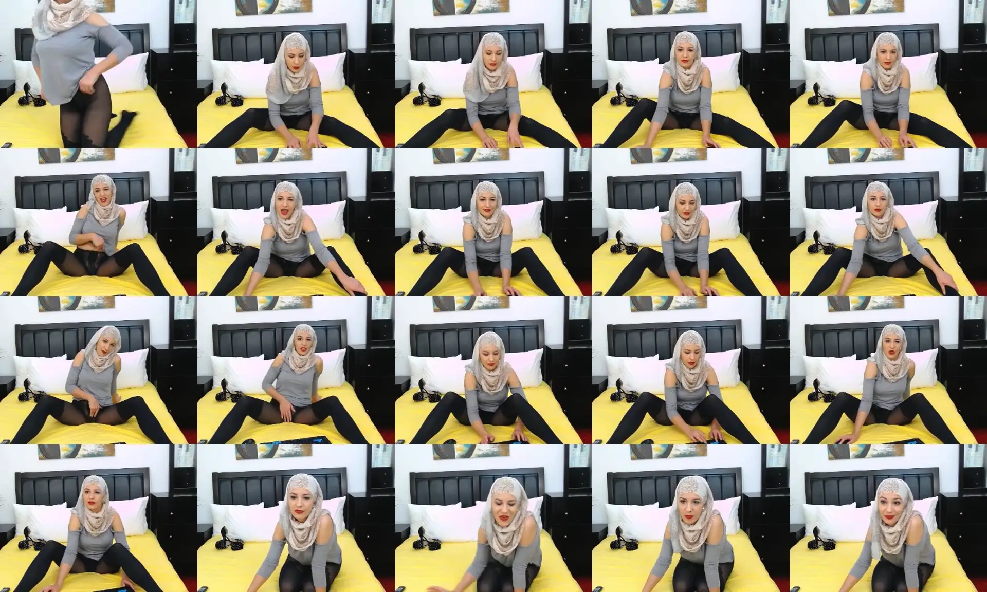 ArabianWoman photo contact sheet