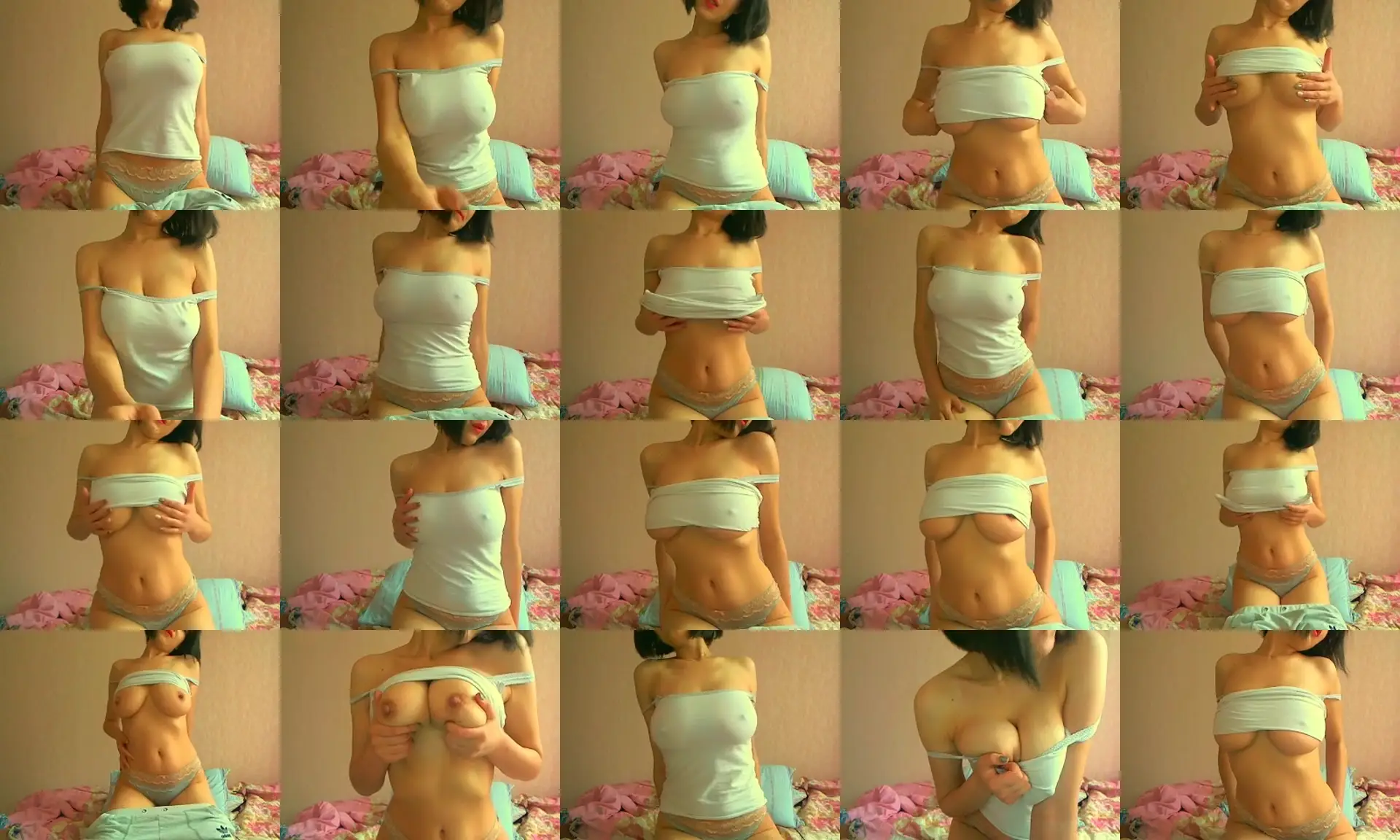 Yuna777 photo contact sheet