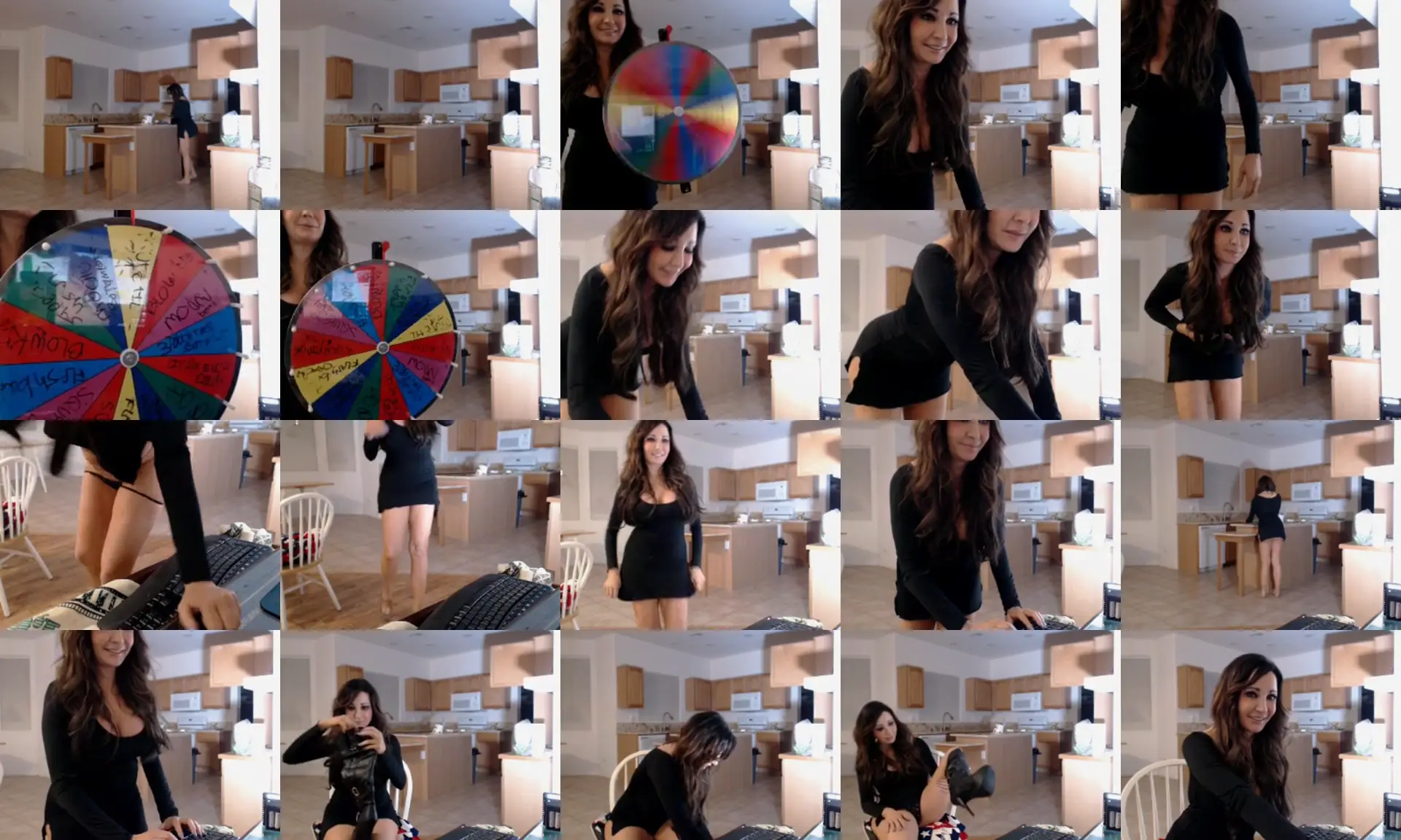 YourNewWifey photo contact sheet