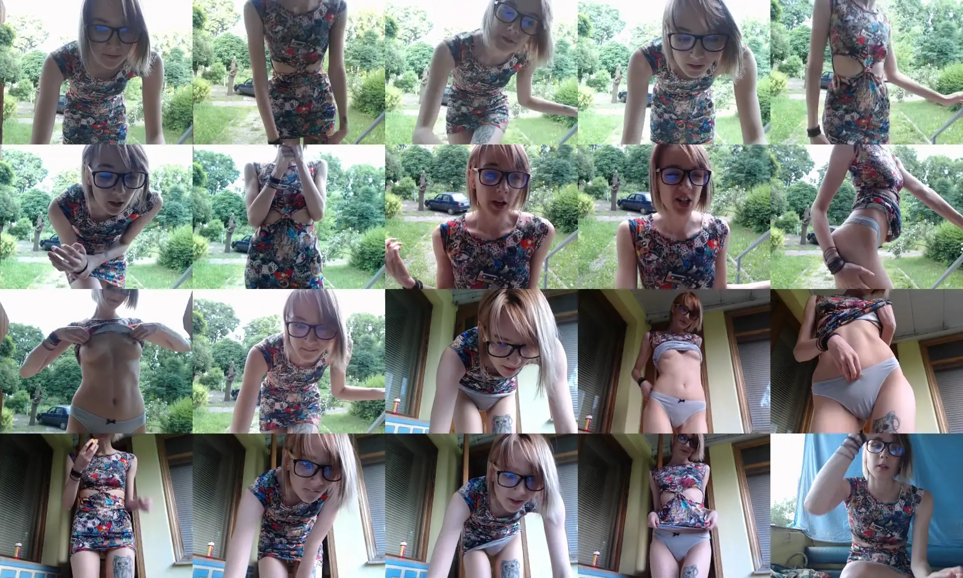 Crazy_Flower photo contact sheet