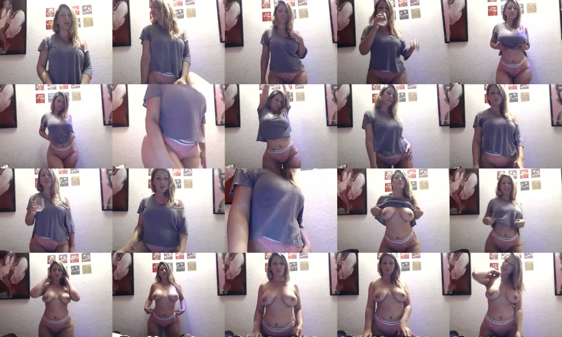 JasmineLush photo contact sheet