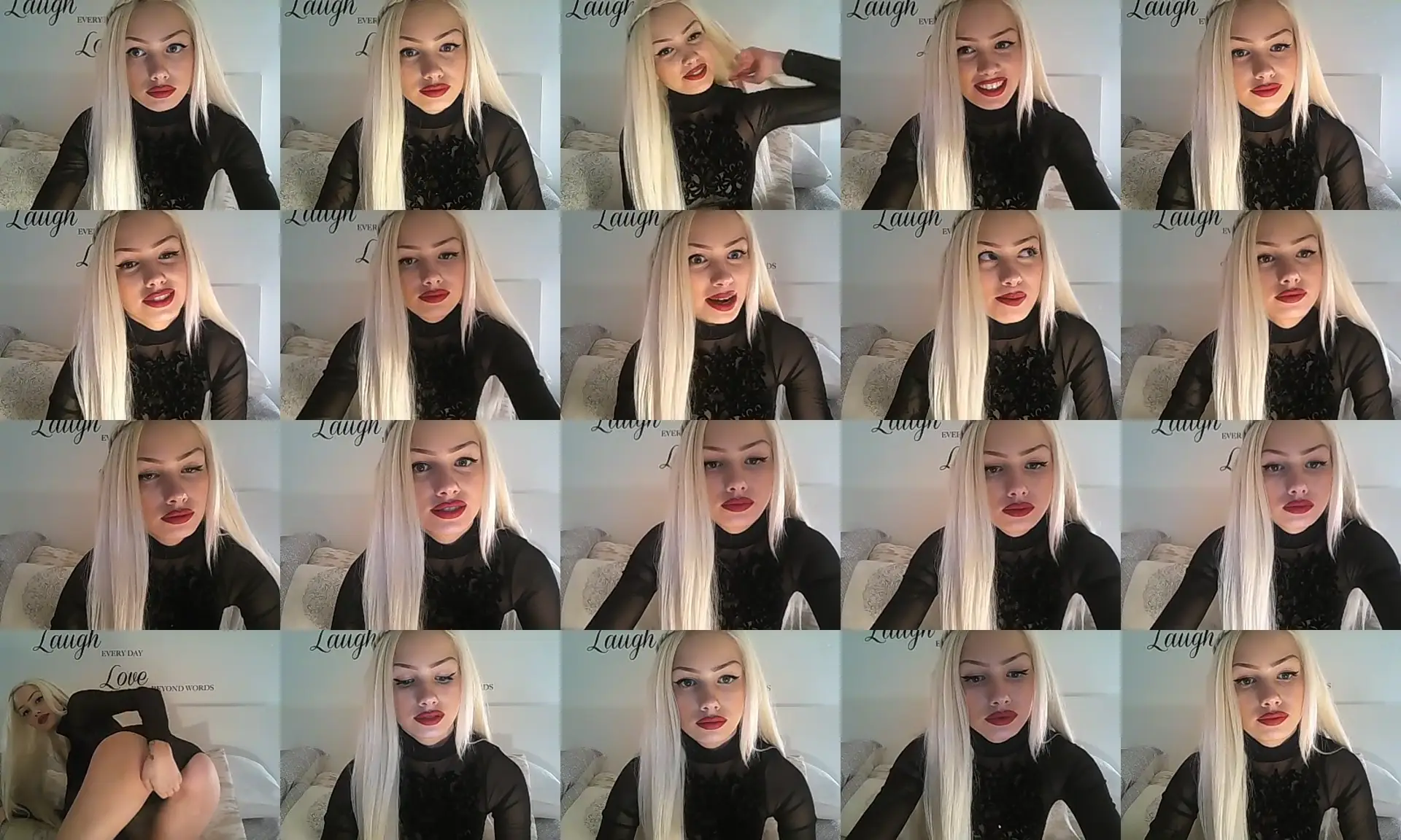 EssexPrincess photo contact sheet