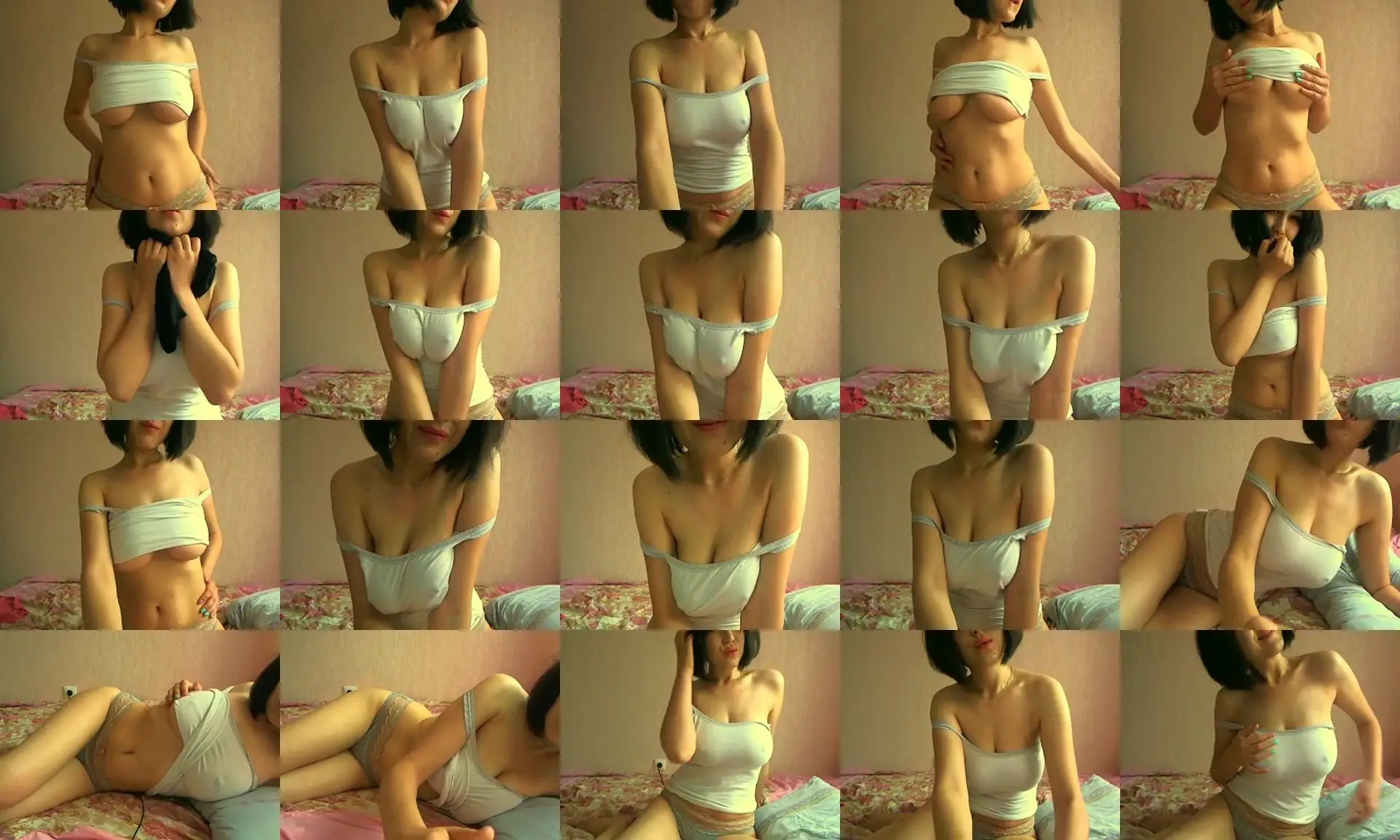 Yuna777 photo contact sheet