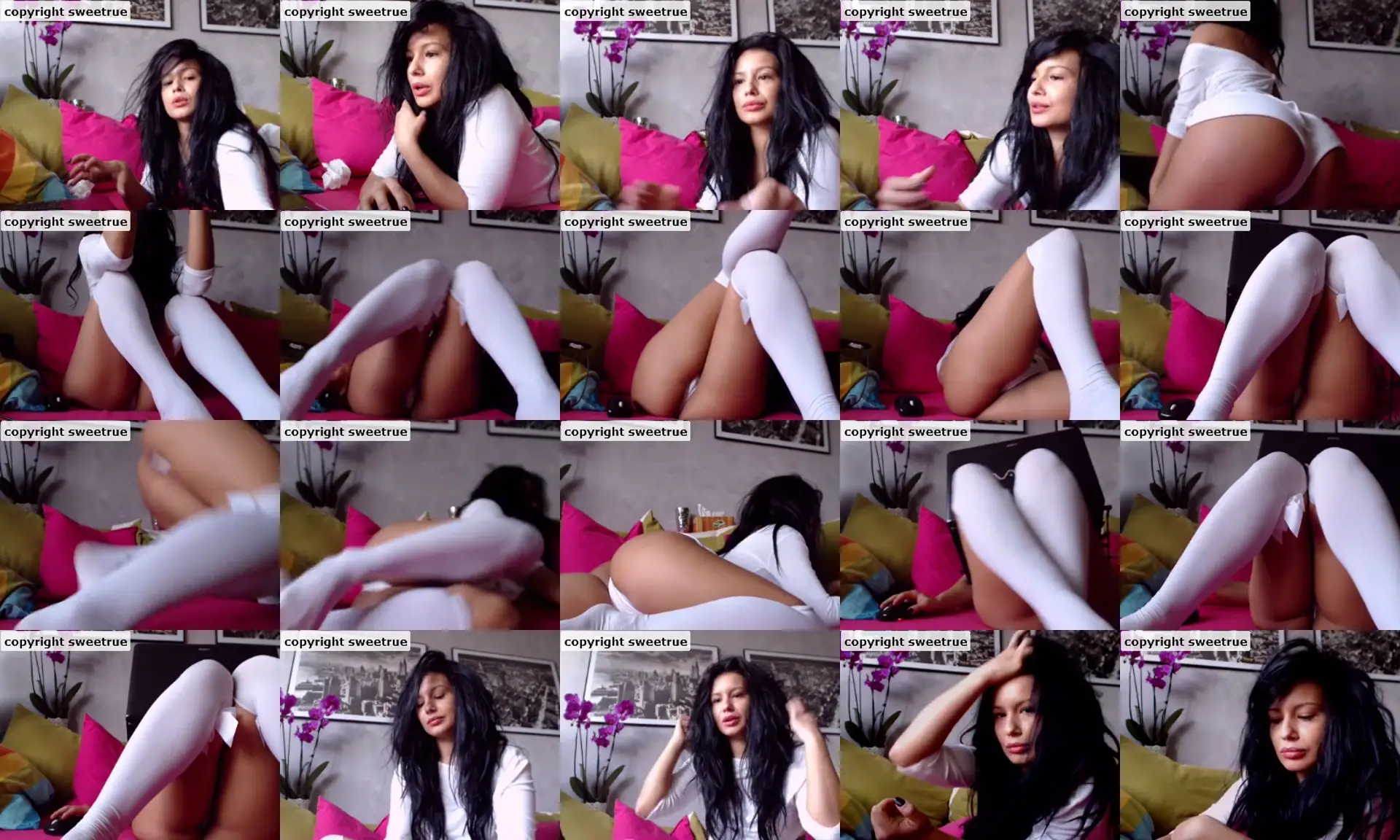 SweetRue photo contact sheet