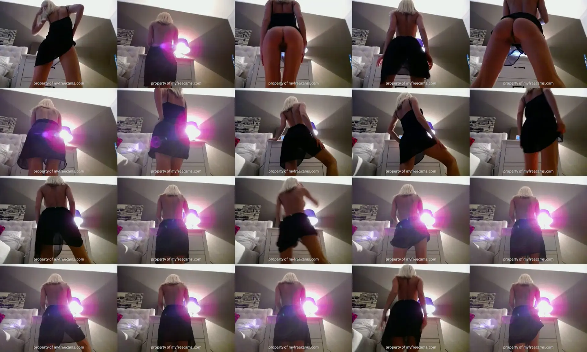 CocoMia photo contact sheet