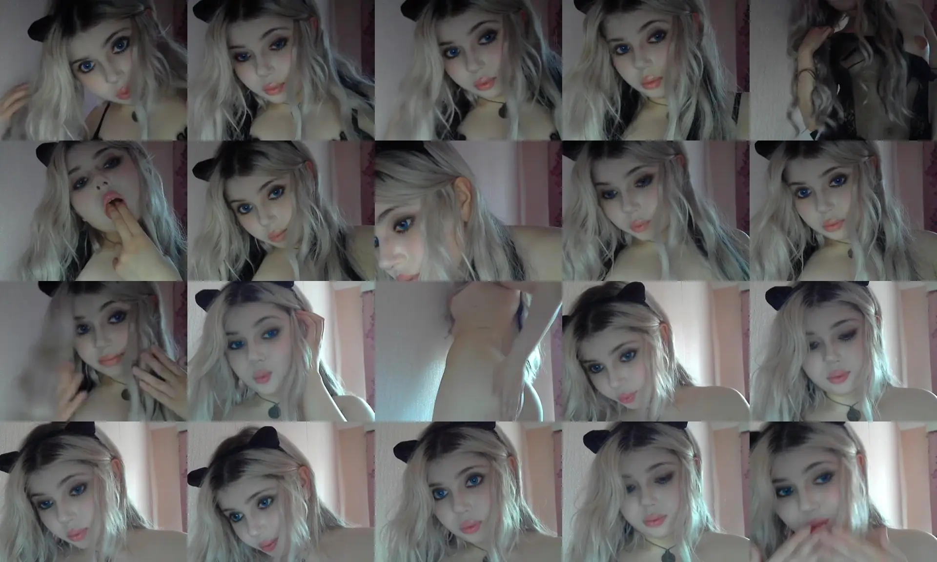 Amimei photo contact sheet