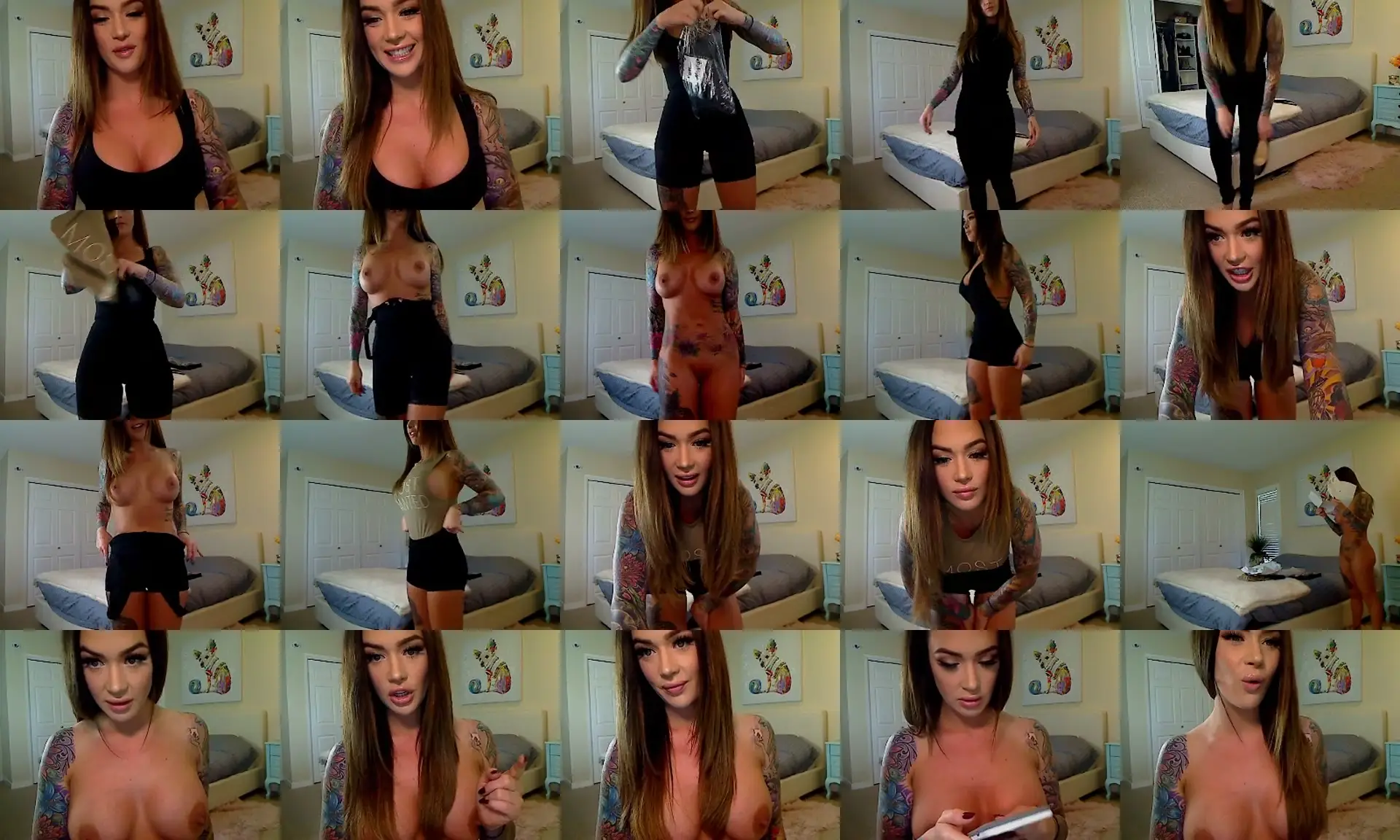 Tattgoddess photo contact sheet