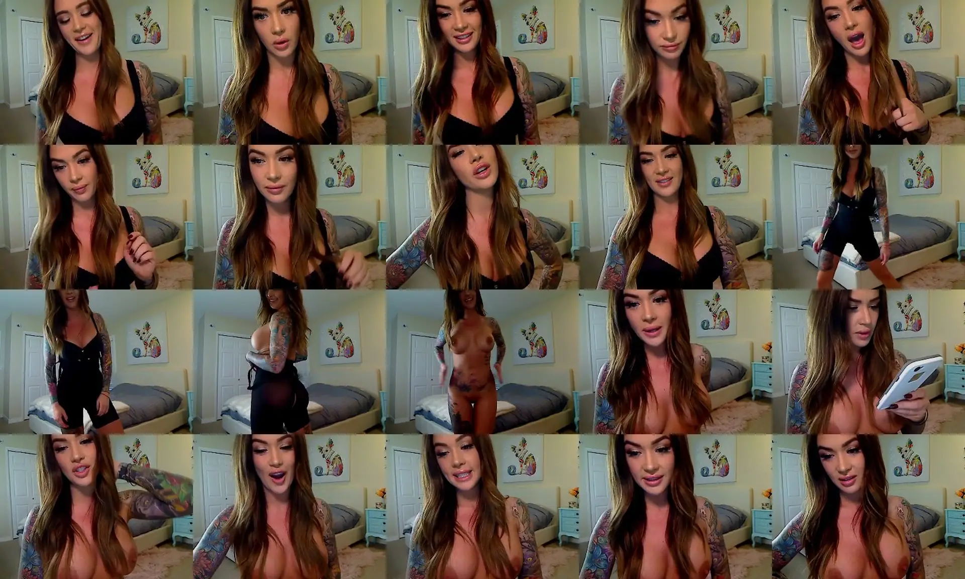 Tattgoddess photo contact sheet