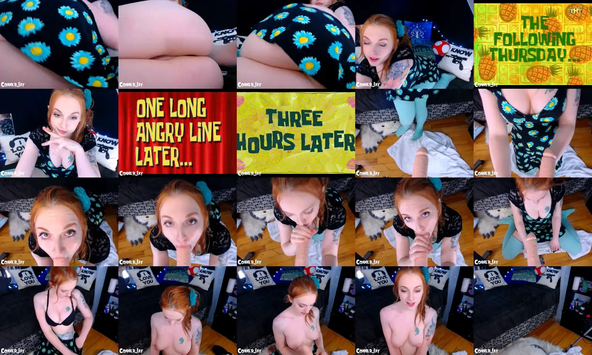 ConnerJay photo contact sheet