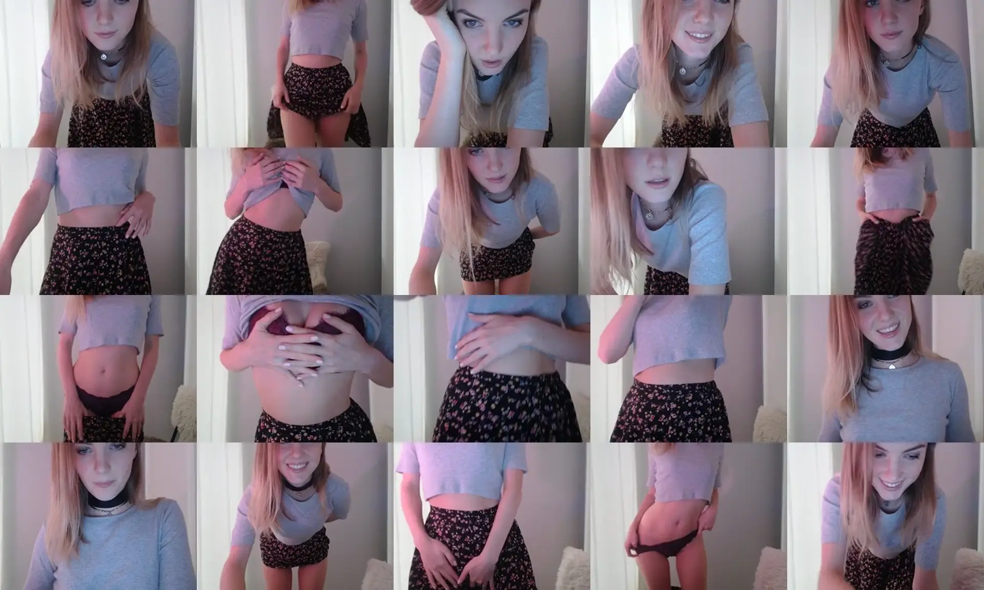 Alisska photo contact sheet