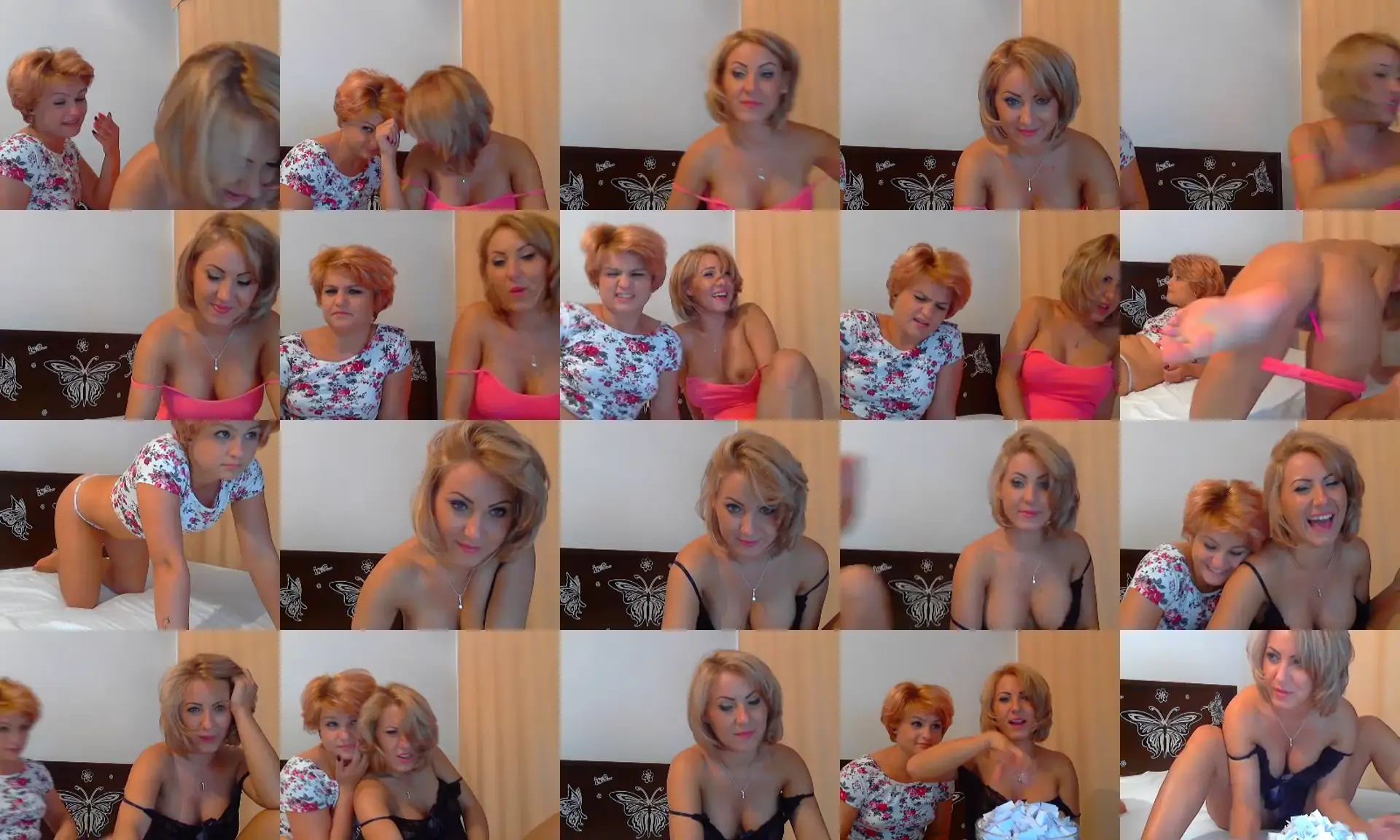 Angeliciousss photo contact sheet