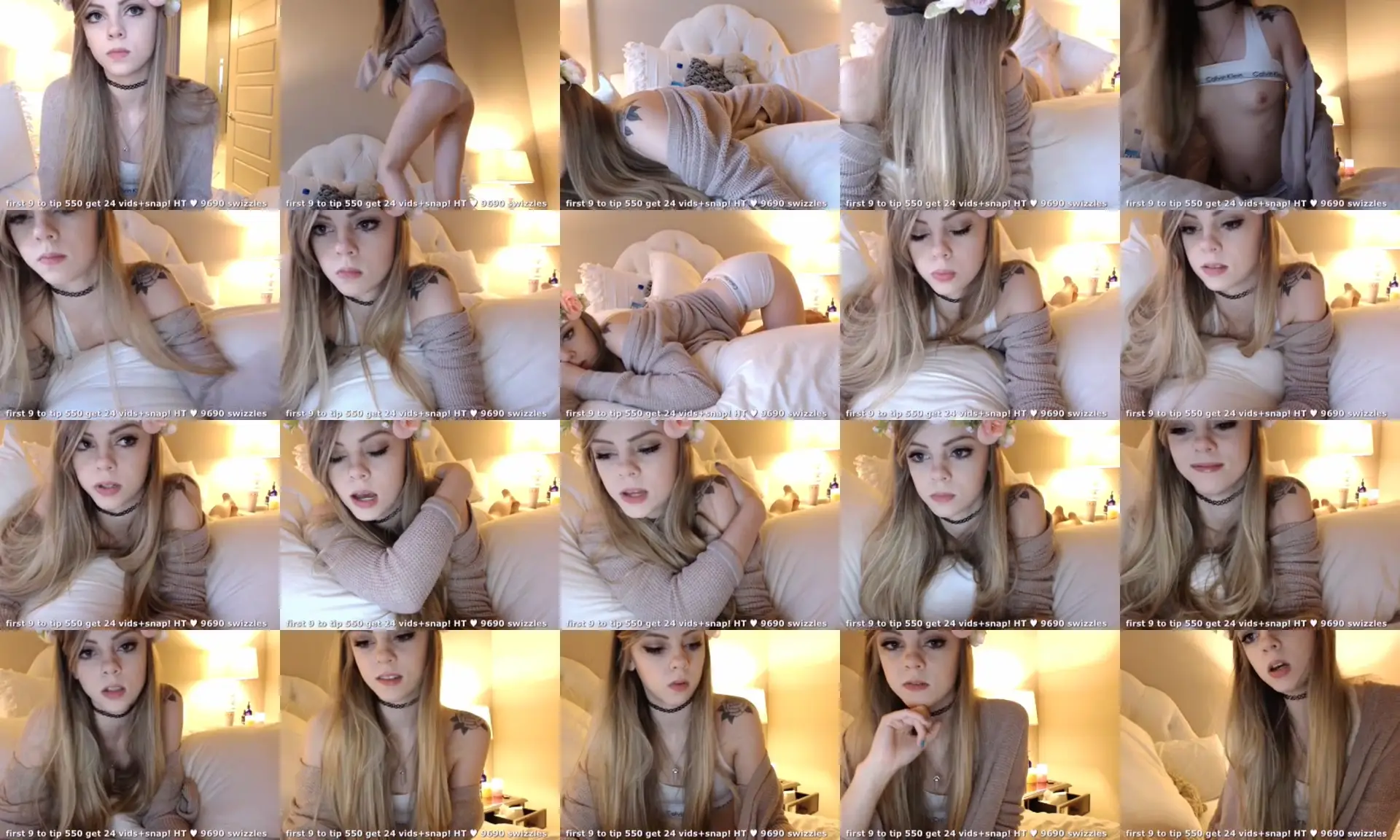 Kitten photo contact sheet