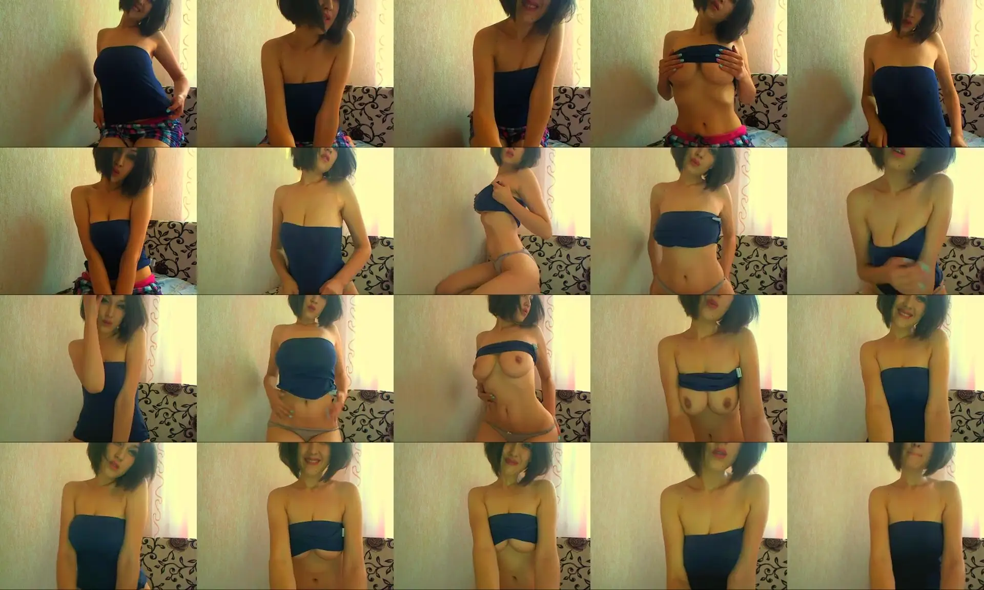 Yuna777 photo contact sheet