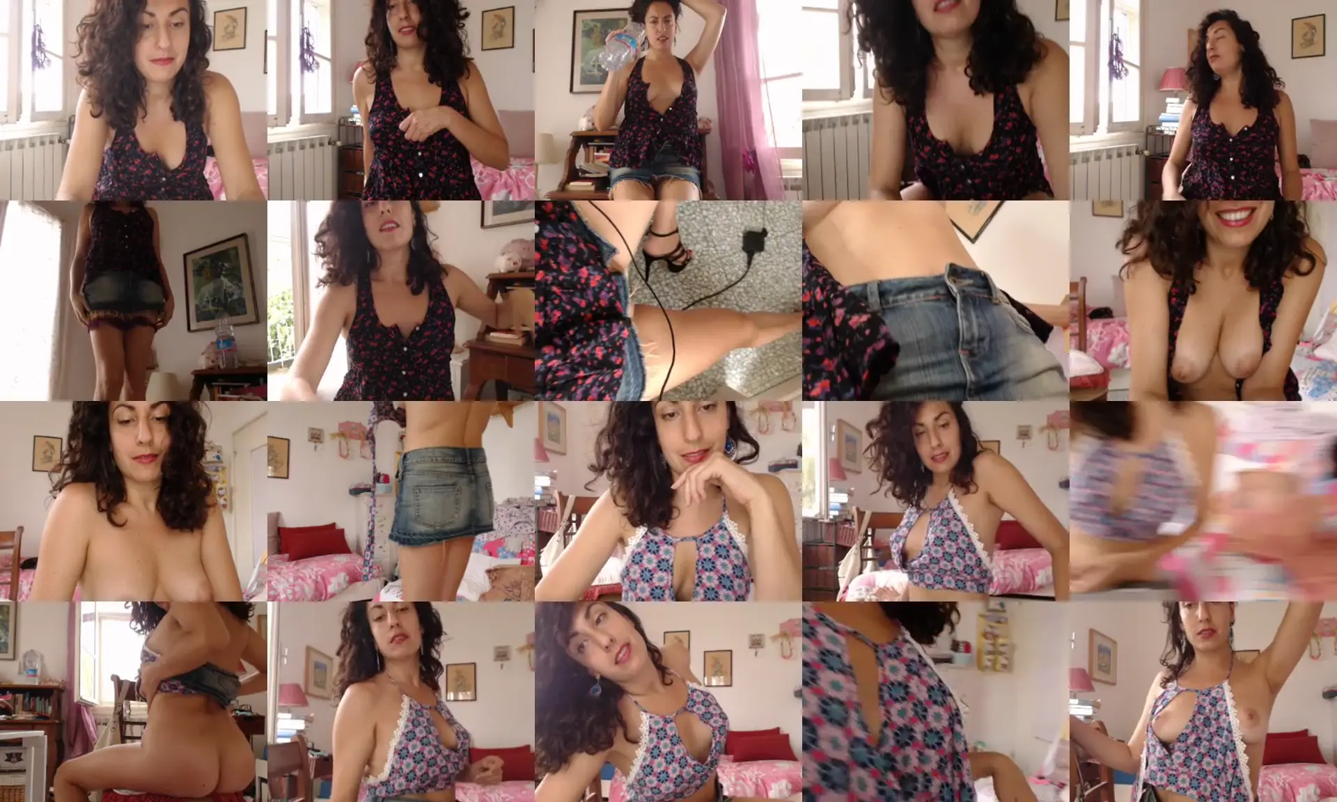 EvaBelle photo contact sheet