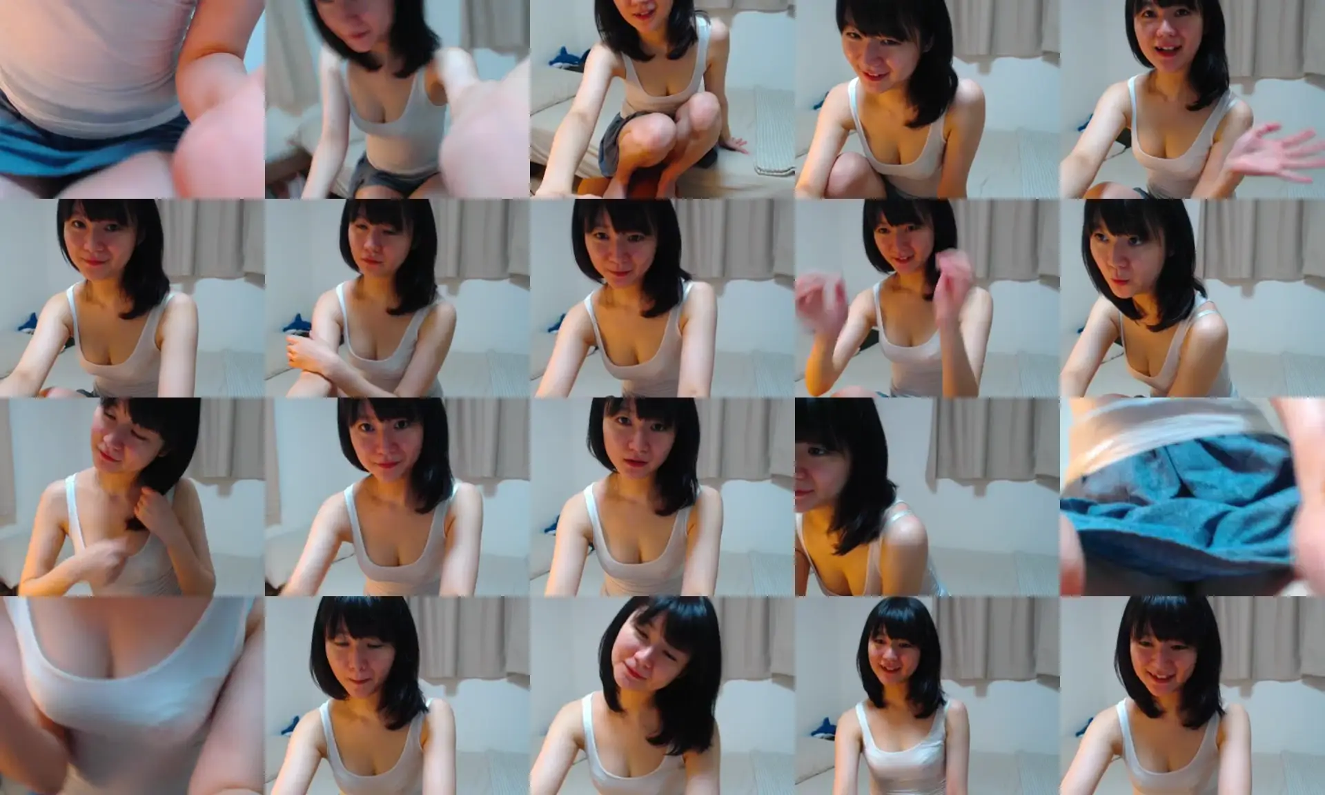 YuuuJPNgirl photo contact sheet