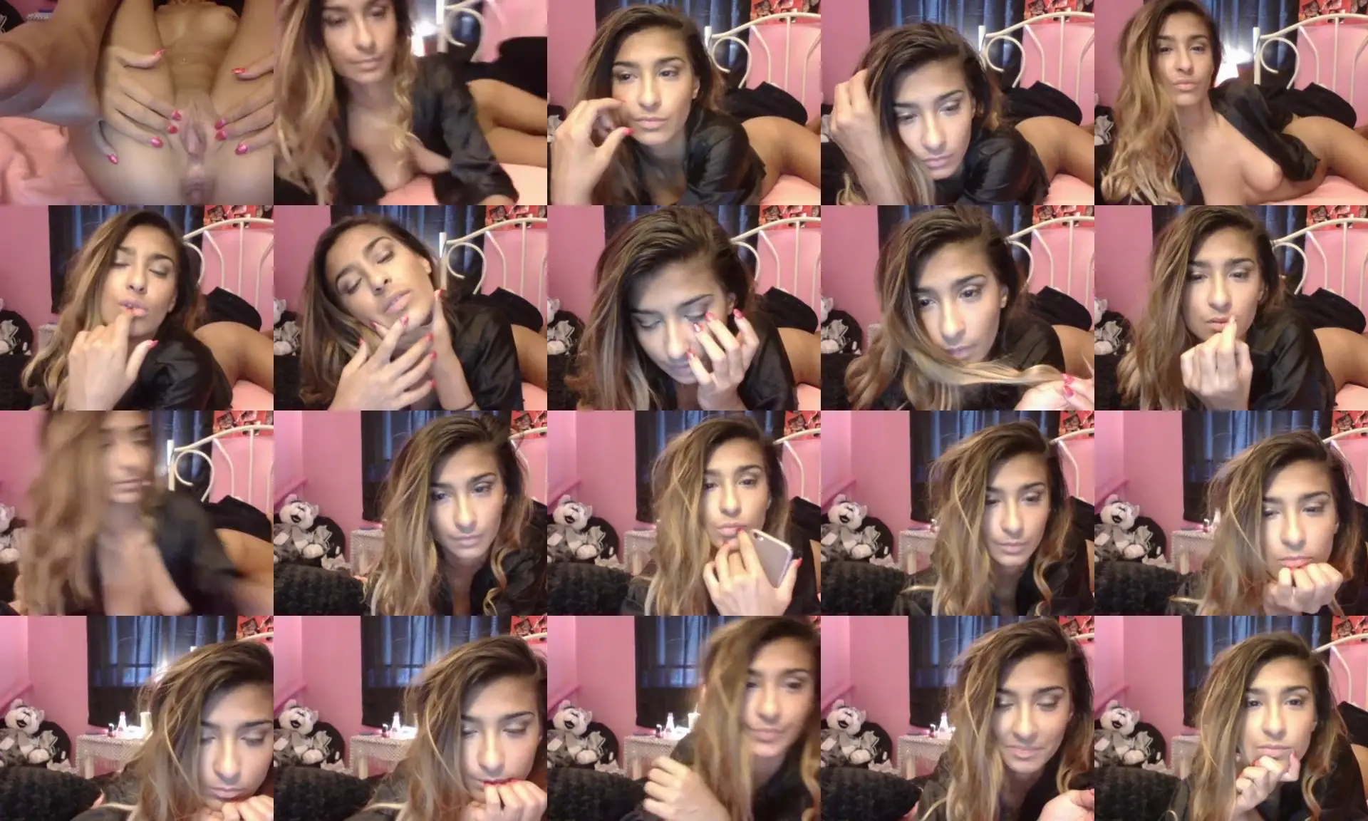 JaeLynnBabe photo contact sheet