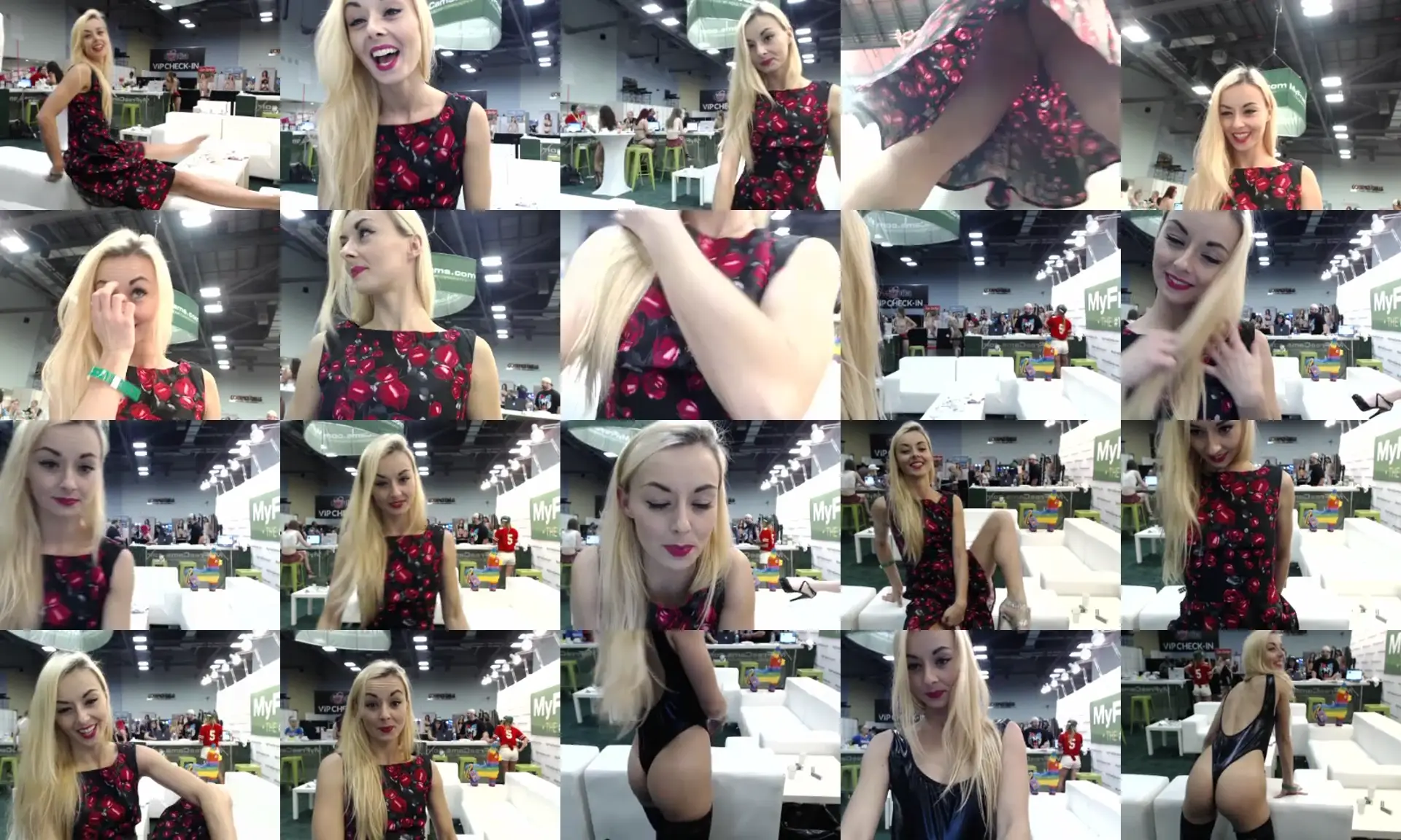 EnvyRose photo contact sheet