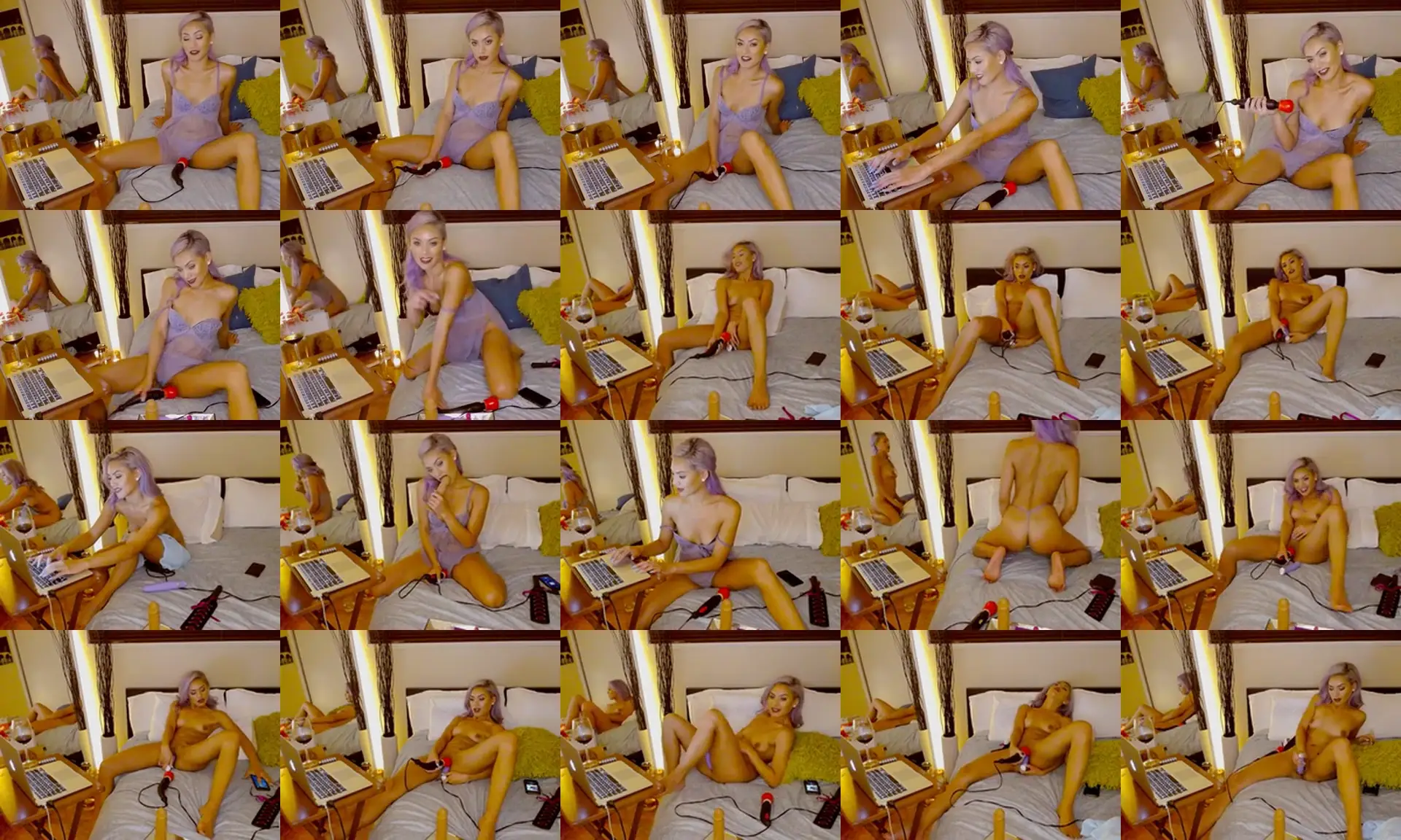 GwenMarie photo contact sheet