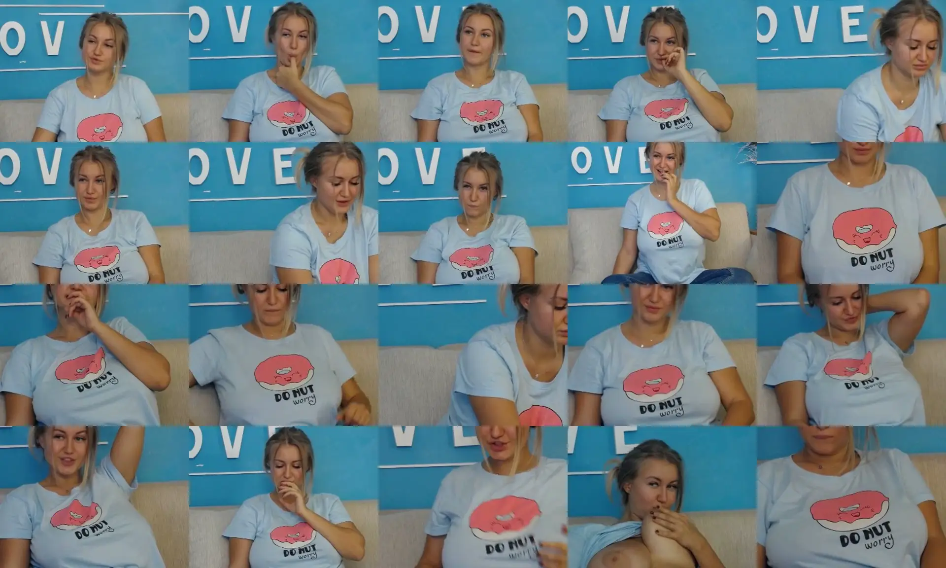 Alysonia photo contact sheet