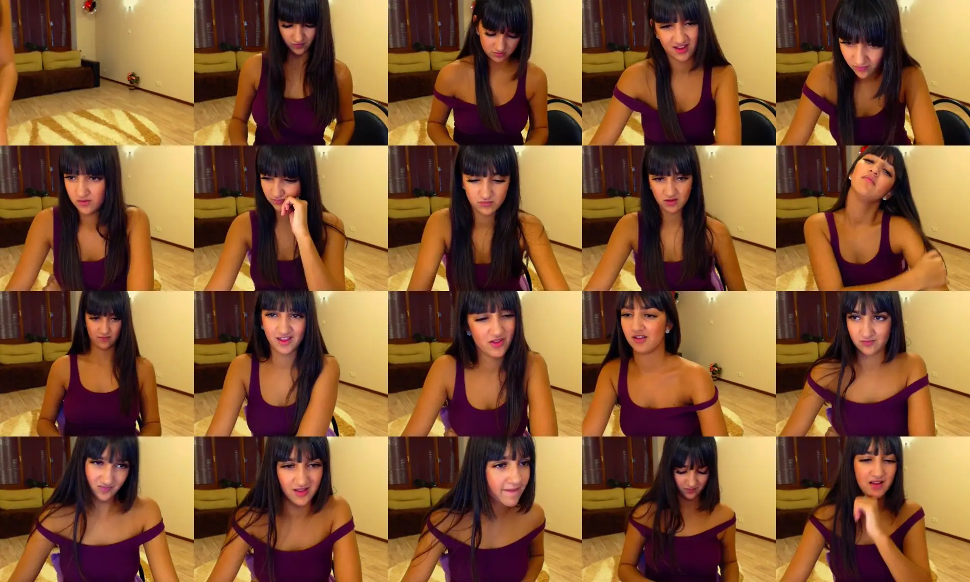 MyFreeLovee photo contact sheet