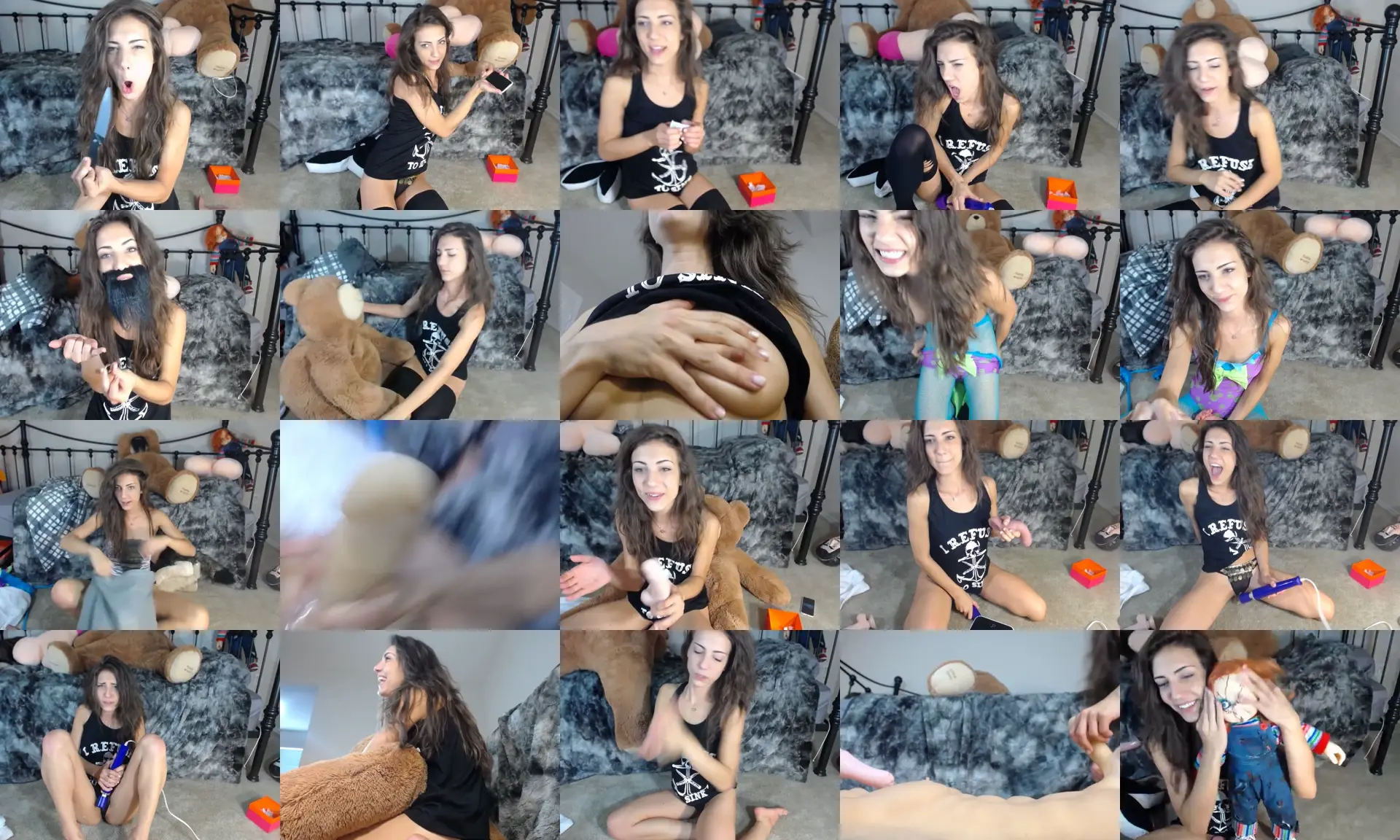 RubySparx photo contact sheet