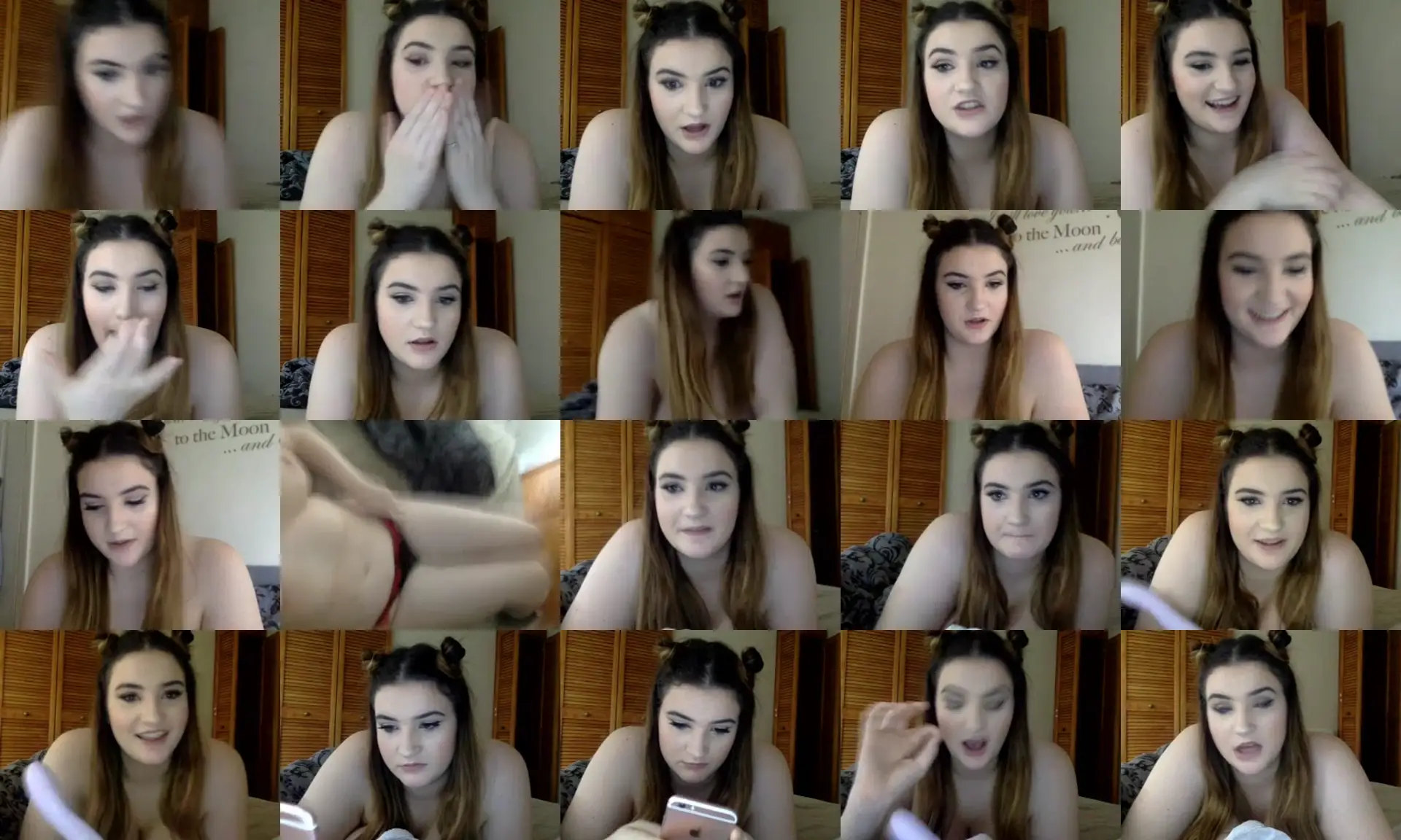 FayeeLou photo contact sheet