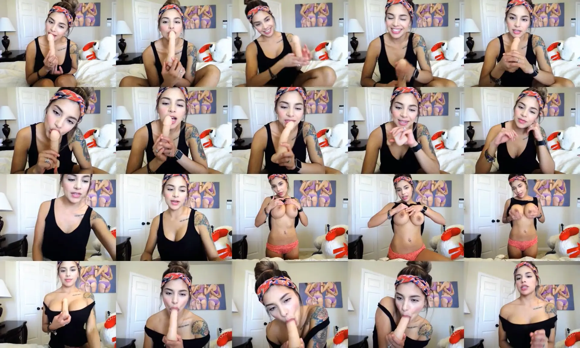 SkylerLo photo contact sheet