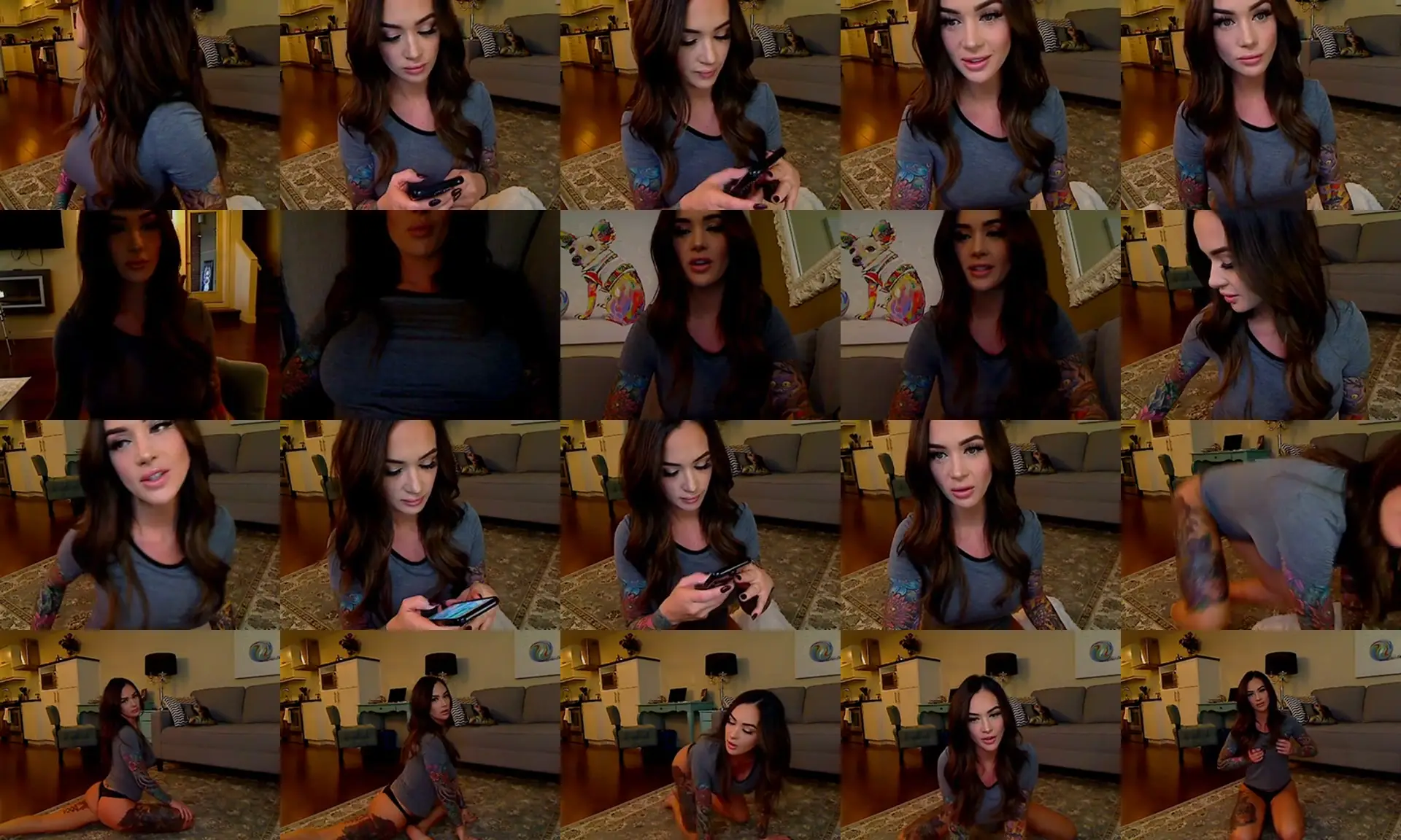 Tattgoddess photo contact sheet