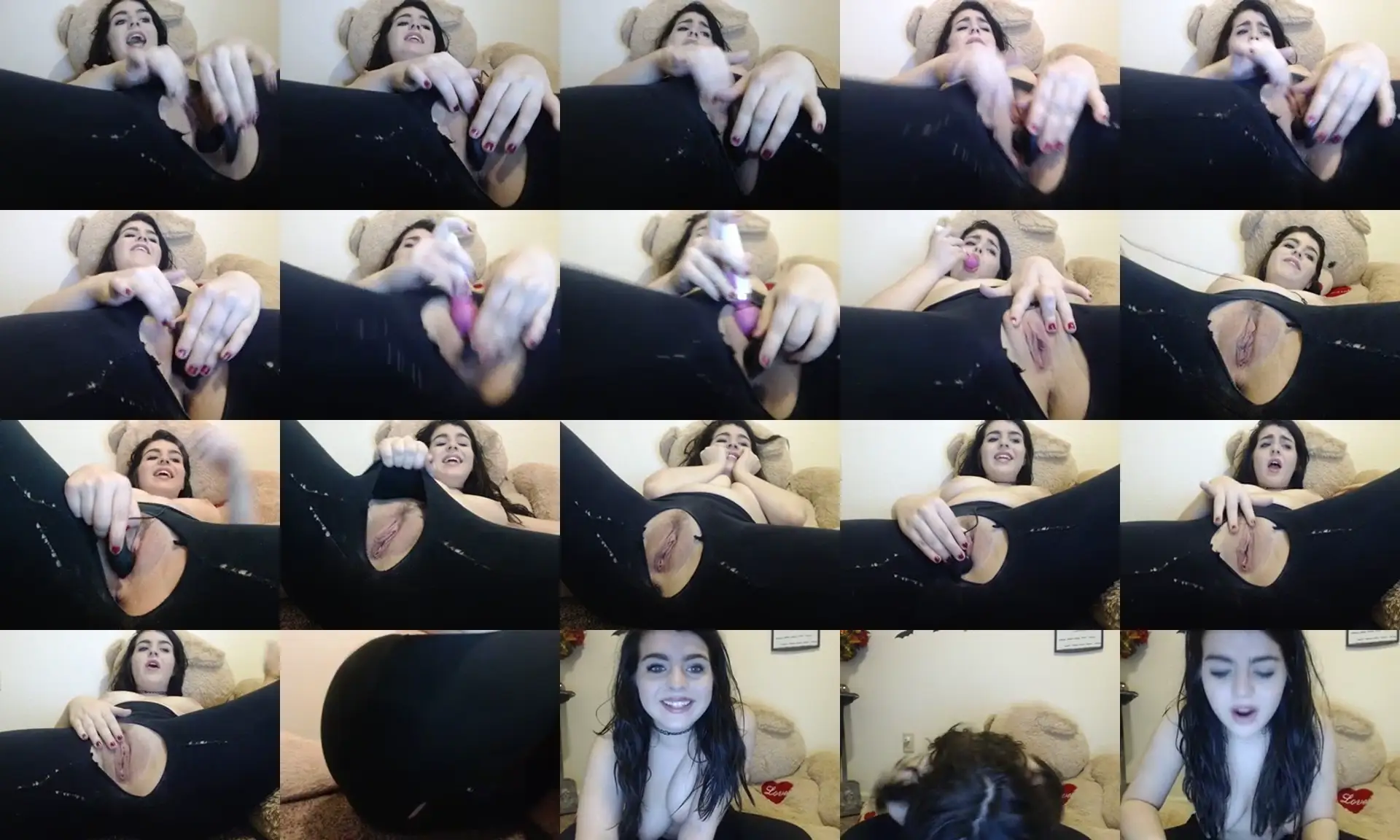 OliviaSnowxo photo contact sheet