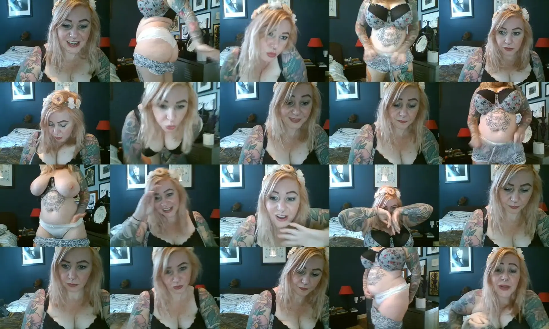 Popsraven photo contact sheet