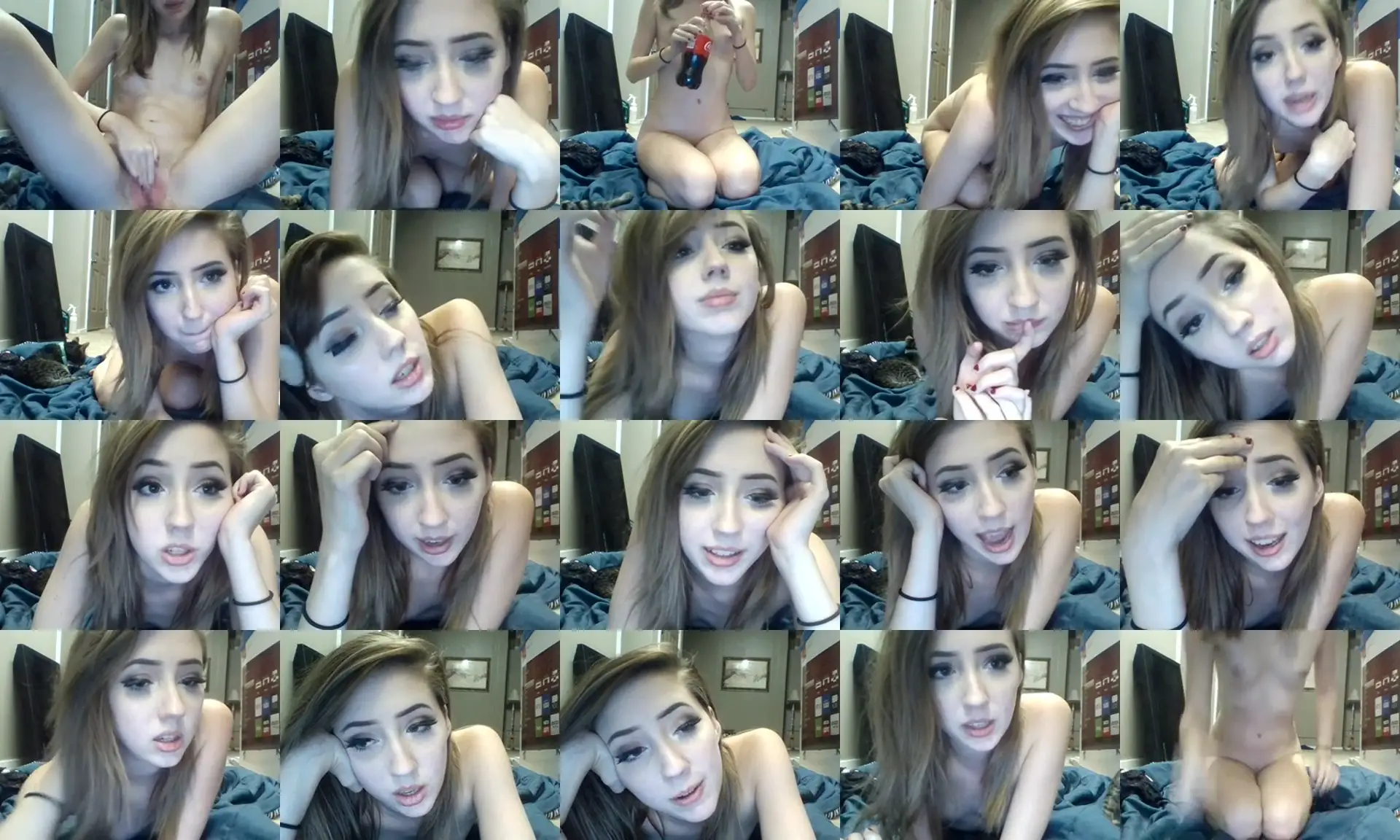 BabyGhoulx photo contact sheet