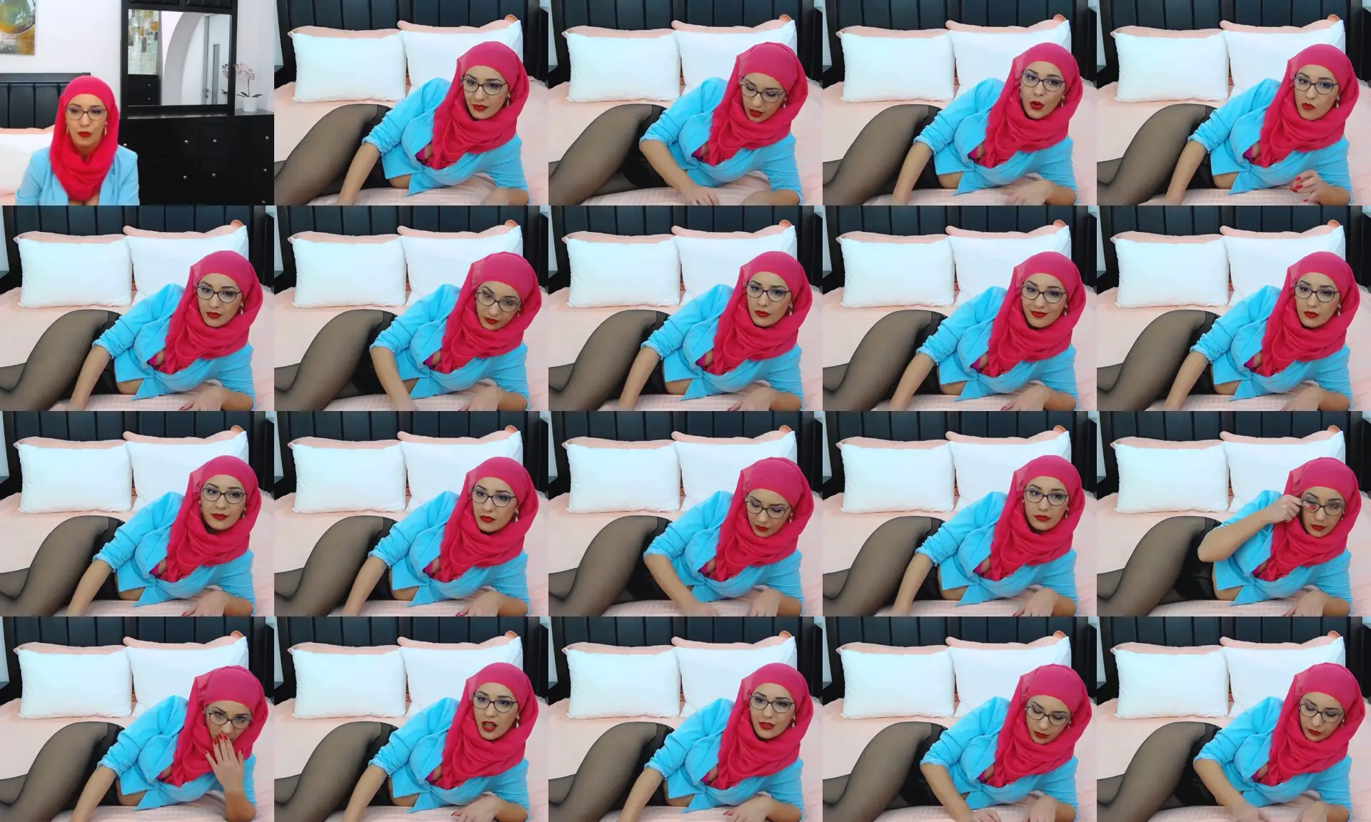 ArabianWoman photo contact sheet
