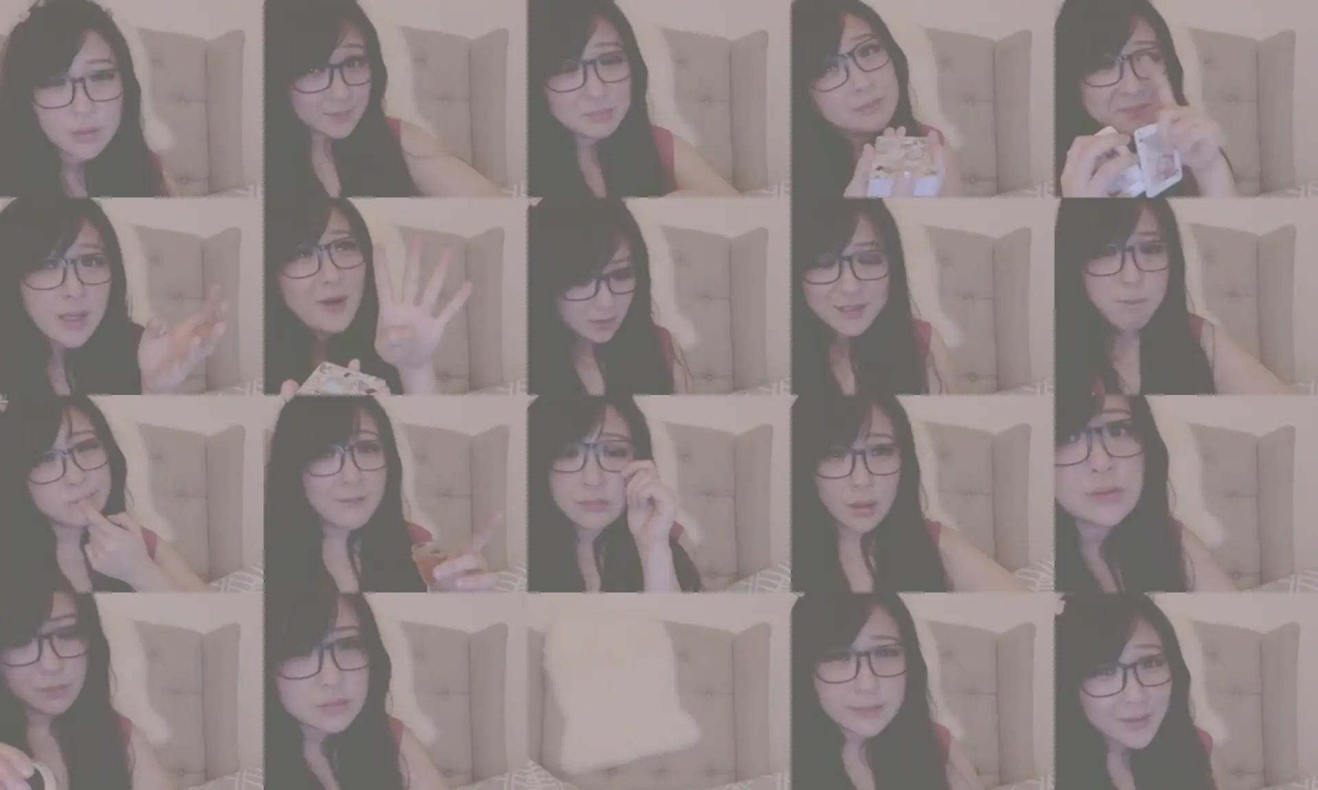 Soapy photo contact sheet