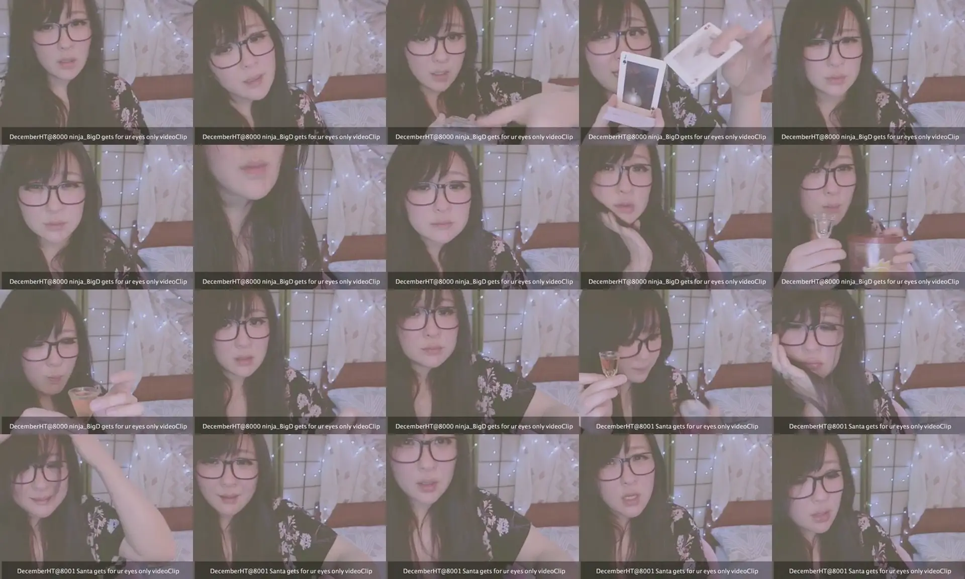 Soapy photo contact sheet